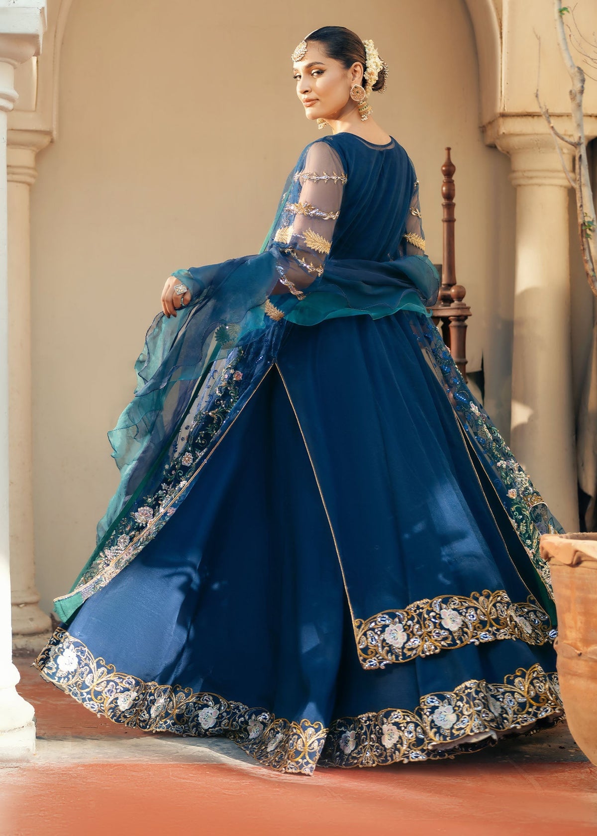 Jamnii | Noor e Nazakat | Shehzadi by Jamnii - Designer Dress - Type: Ladies Clothes - Available at Libayah - 100% Original