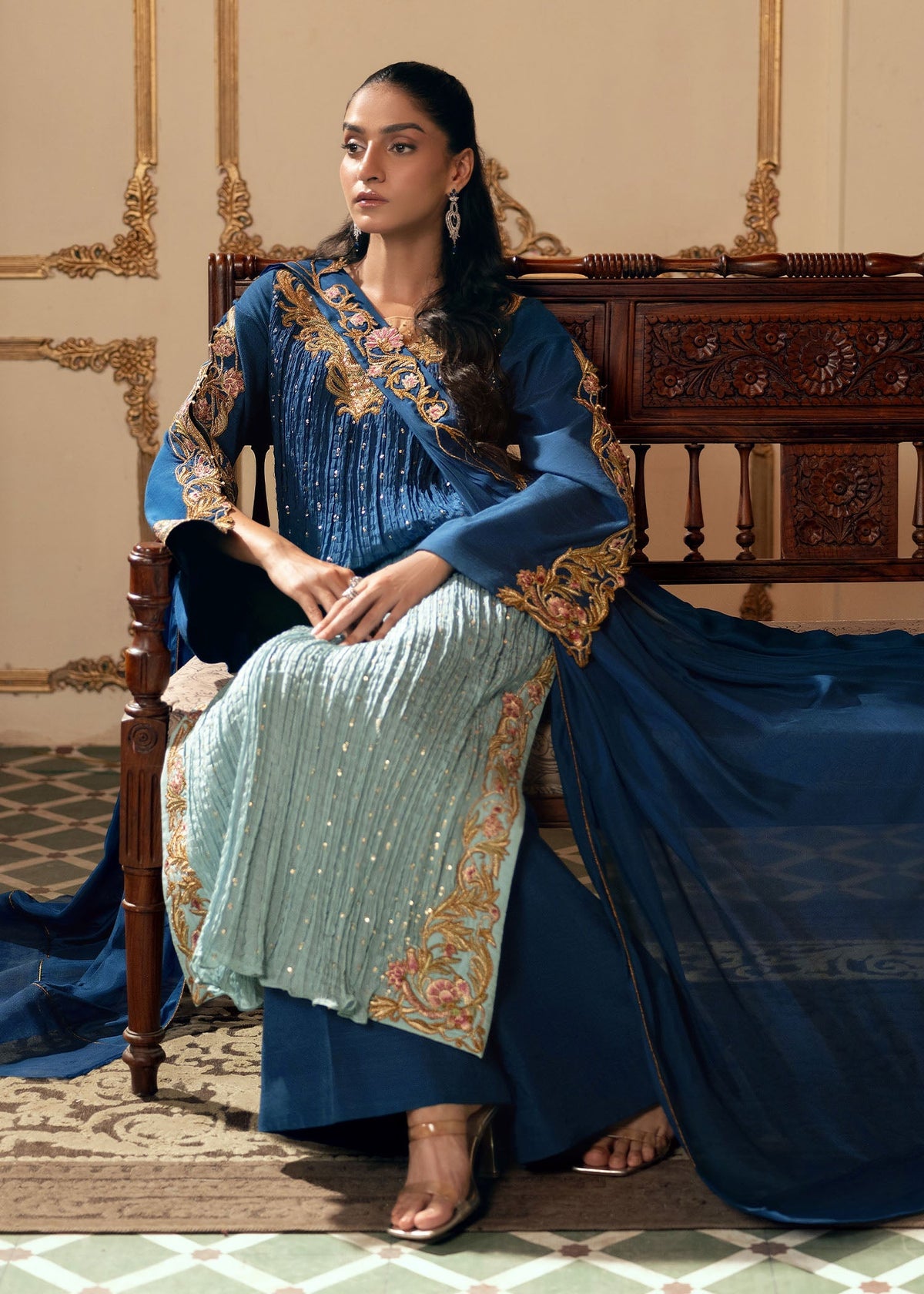 Jamnii | Delux Dream | Sapphire Skies by Jamnii - Designer Dress - Type: Ladies Clothes - Available at Libayah - 100% Original