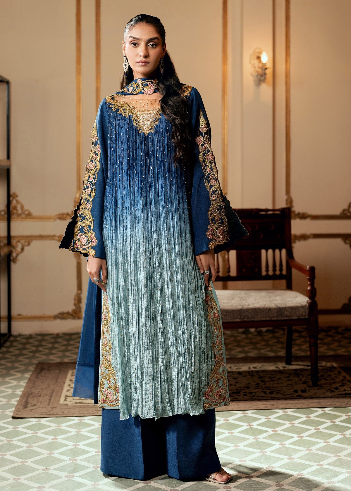 Jamnii | Delux Dream | Sapphire Skies by Jamnii - Designer Dress - Type: Ladies Clothes - Available at Libayah - 100% Original
