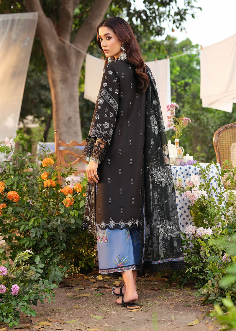 Zarizaa | Echelon Lawn | MIDNIGHT by Zarizaa - Designer Dress  - Type : Ladies Clothes - Available at Libayah - 100% Original 