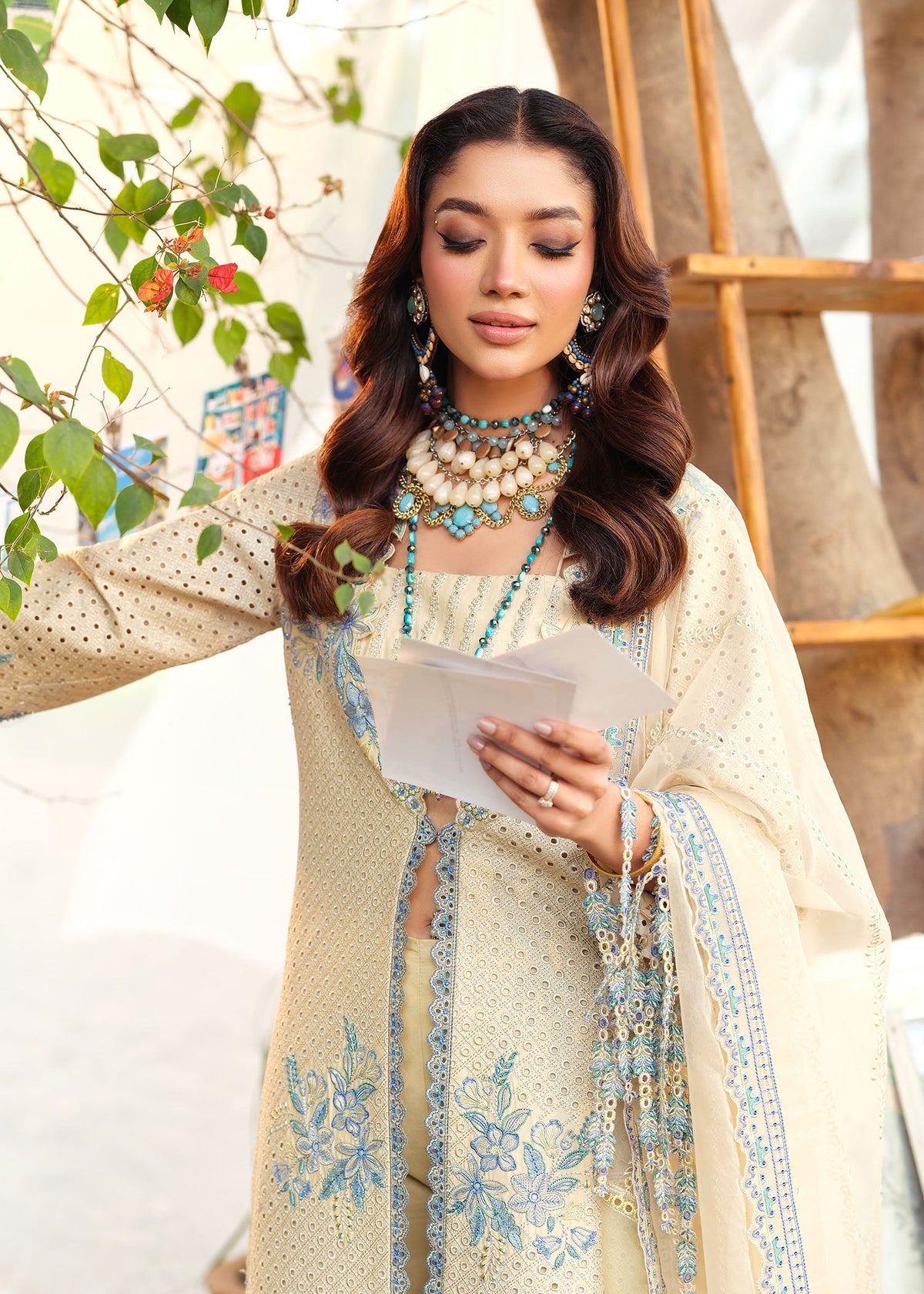 Zarizaa | Echelon Lawn | LAGOON by Zarizaa - Designer Dress  - Type : Ladies Clothes - Available at Libayah - 100% Original 