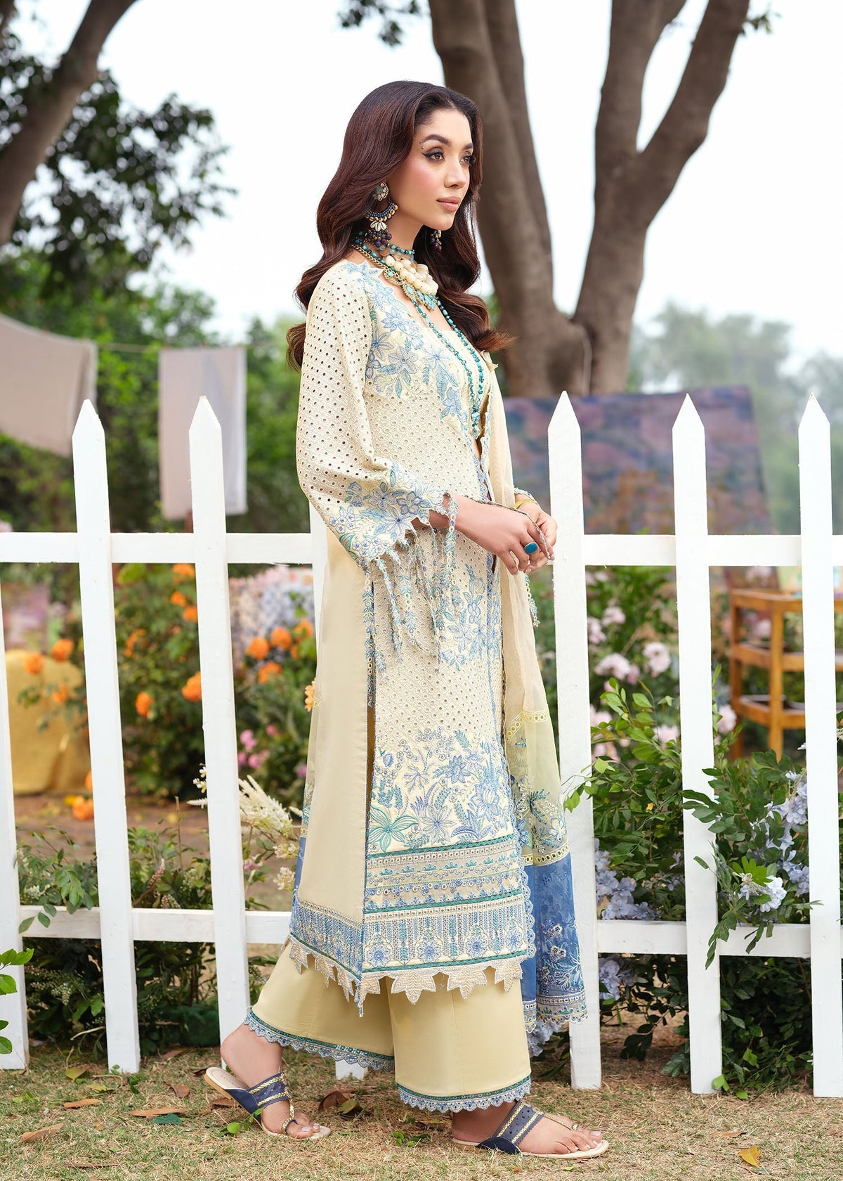Zarizaa | Echelon Lawn | LAGOON by Zarizaa - Designer Dress  - Type : Ladies Clothes - Available at Libayah - 100% Original 