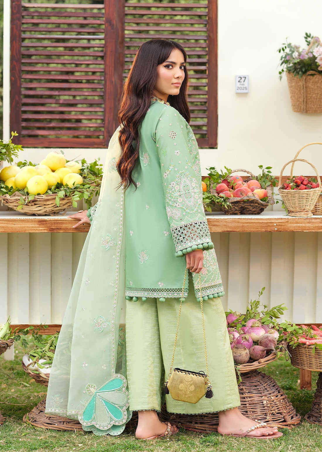 Zarizaa | Echelon Lawn | PATINA by Zarizaa - Designer Dress  - Type : Ladies Clothes - Available at Libayah - 100% Original 