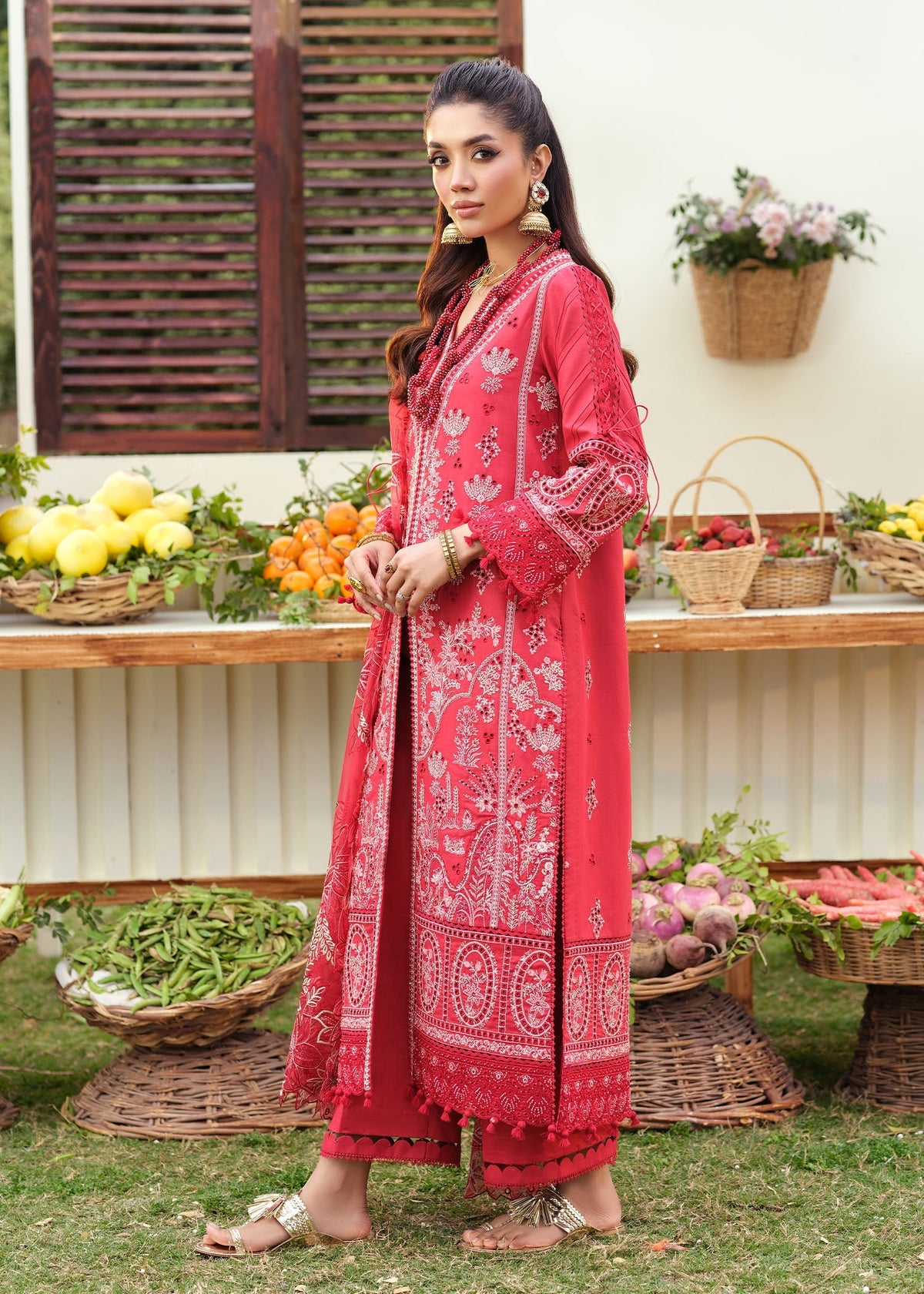 Zarizaa | Echelon Lawn | ROSEMIRA by Zarizaa - Designer Dress  - Type : Ladies Clothes - Available at Libayah - 100% Original 