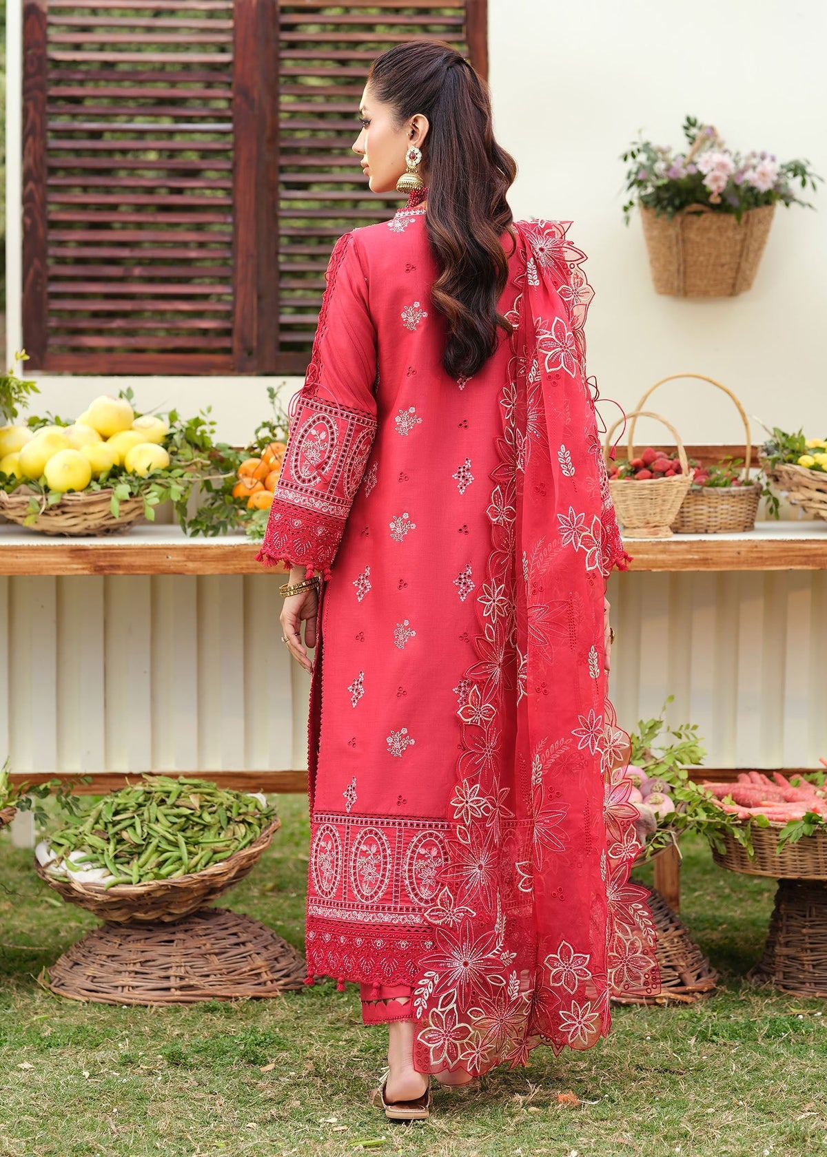 Zarizaa | Echelon Lawn | ROSEMIRA by Zarizaa - Designer Dress  - Type : Ladies Clothes - Available at Libayah - 100% Original 