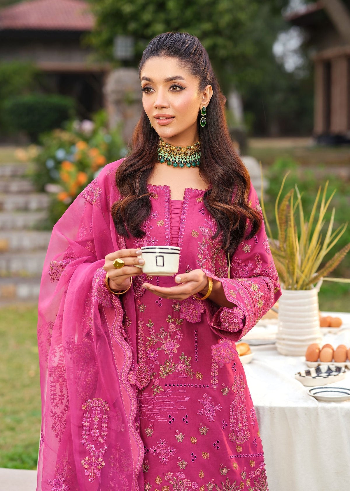 Zarizaa | Echelon Lawn | DAMASK by Zarizaa - Designer Dress  - Type : Ladies Clothes - Available at Libayah - 100% Original 