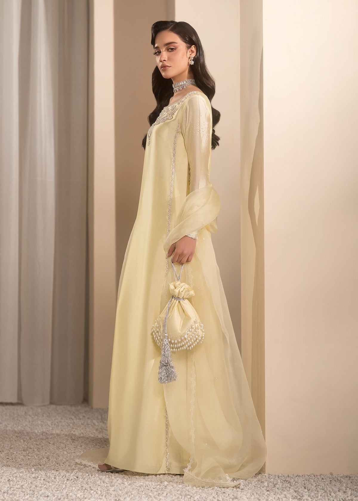 Mahum Asad | Breaking the Bar | Lolita by Mahum Asad - Designer Dress - Type: Ladies Clothes - Available at Libayah - 100% Original