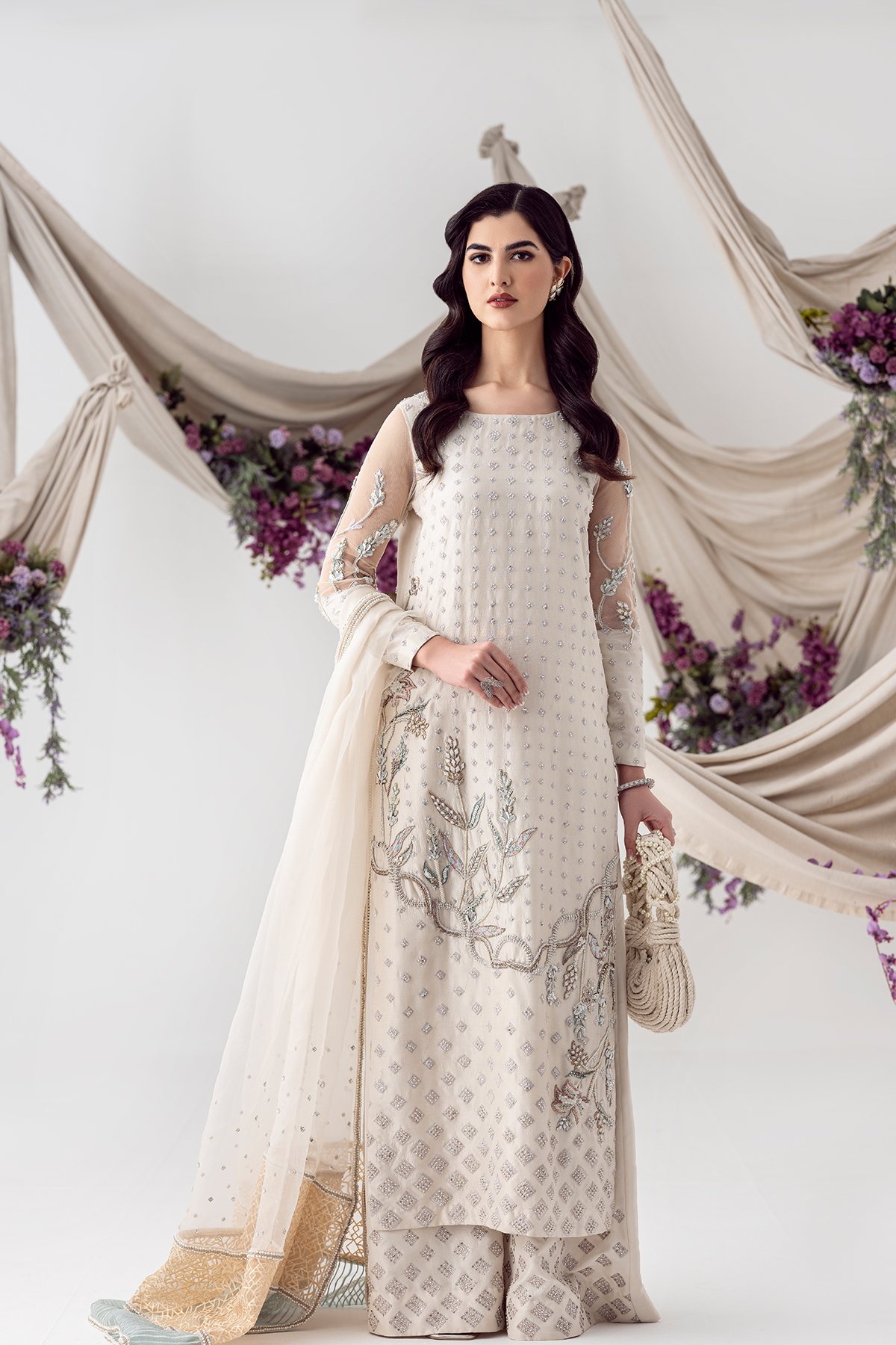 Ayesha and Usman | Balcony Luxury Pret | WATER LILY by Ayesha and Usman - Designer Dress - Type: Ladies Clothes - Available at Libayah - 100% Original