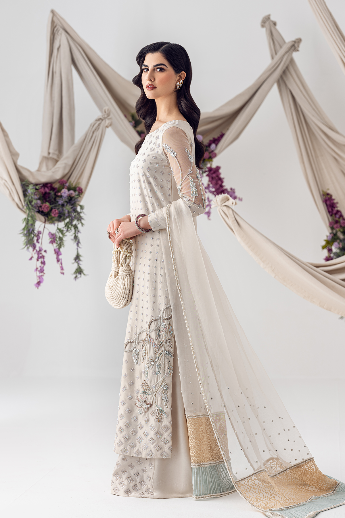 Ayesha and Usman | Balcony Luxury Pret | WATER LILY by Ayesha and Usman - Designer Dress - Type: Ladies Clothes - Available at Libayah - 100% Original