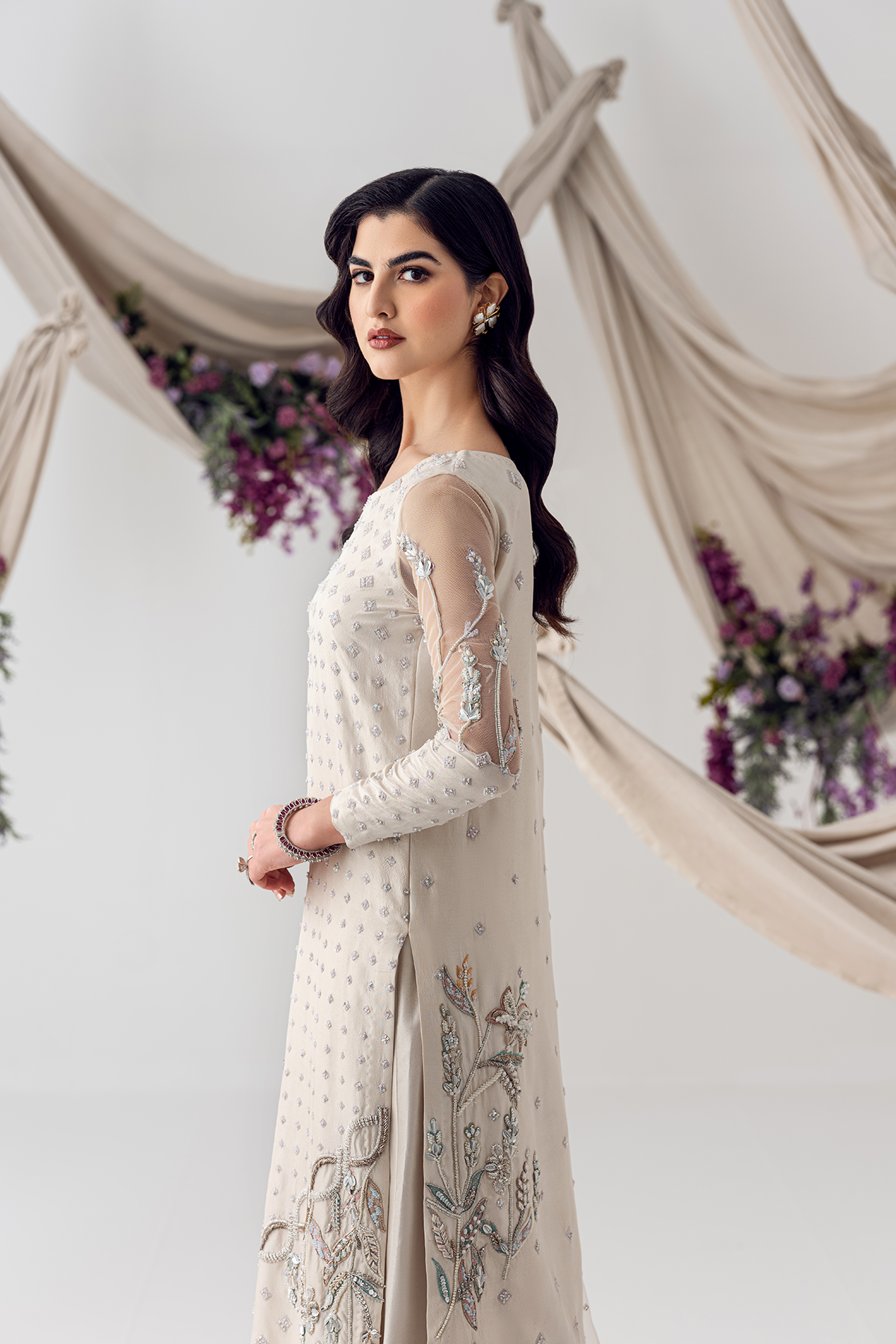 Ayesha and Usman | Balcony Luxury Pret | WATER LILY by Ayesha and Usman - Designer Dress - Type: Ladies Clothes - Available at Libayah - 100% Original
