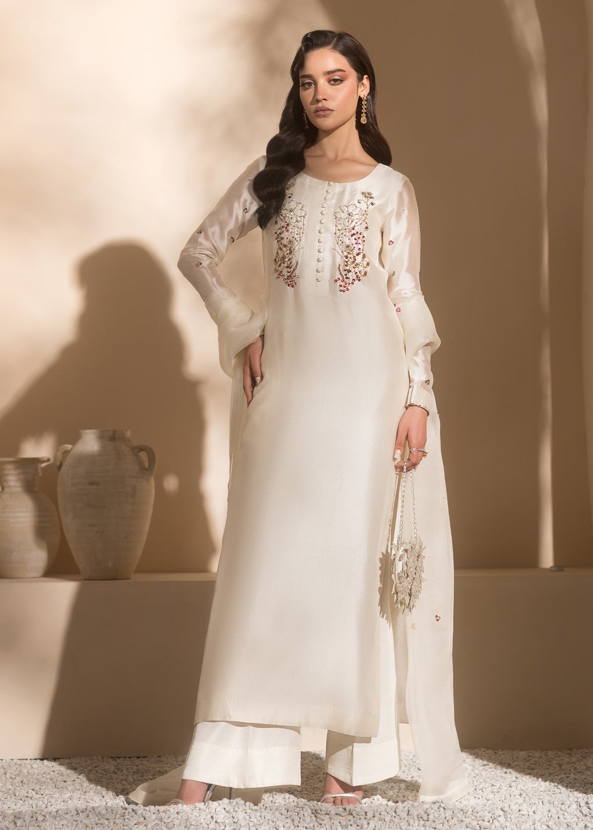 Mahum Asad | Breaking the Bar | Gloss by Mahum Asad - Designer Dress - Type: Ladies Clothes - Available at Libayah - 100% Original