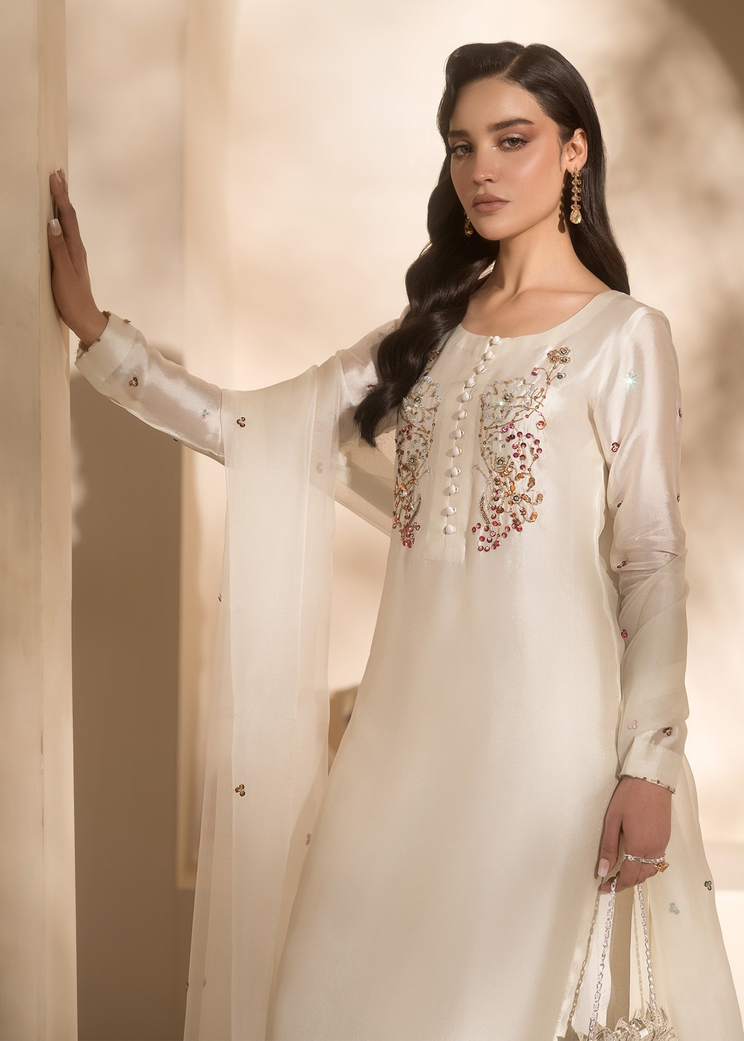 Mahum Asad | Breaking the Bar | Gloss by Mahum Asad - Designer Dress - Type: Ladies Clothes - Available at Libayah - 100% Original