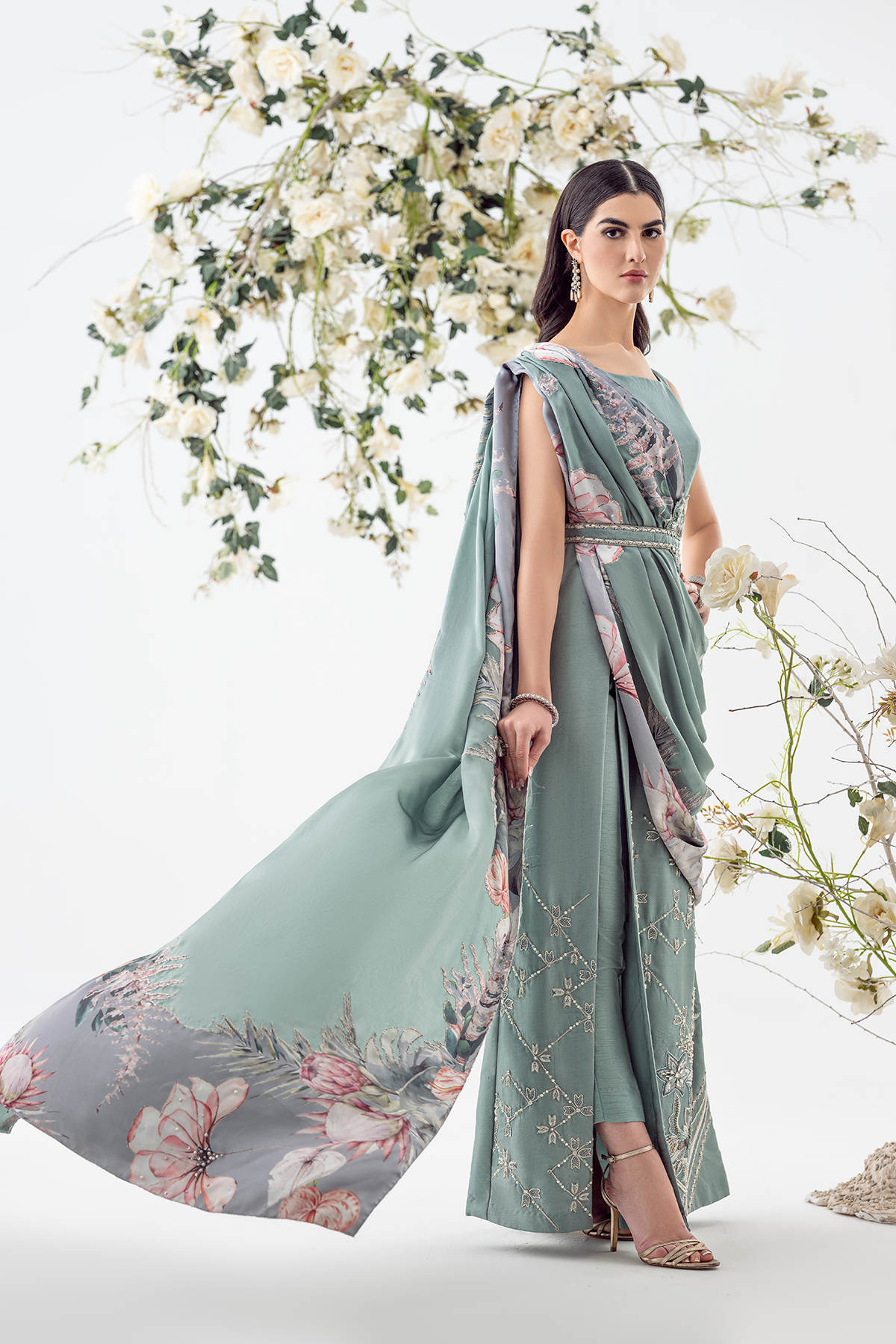 Ayesha and Usman | Balcony Luxury Pret | WILD DOVE by Ayesha and Usman - Designer Dress - Type: Ladies Clothes - Available at Libayah - 100% Original