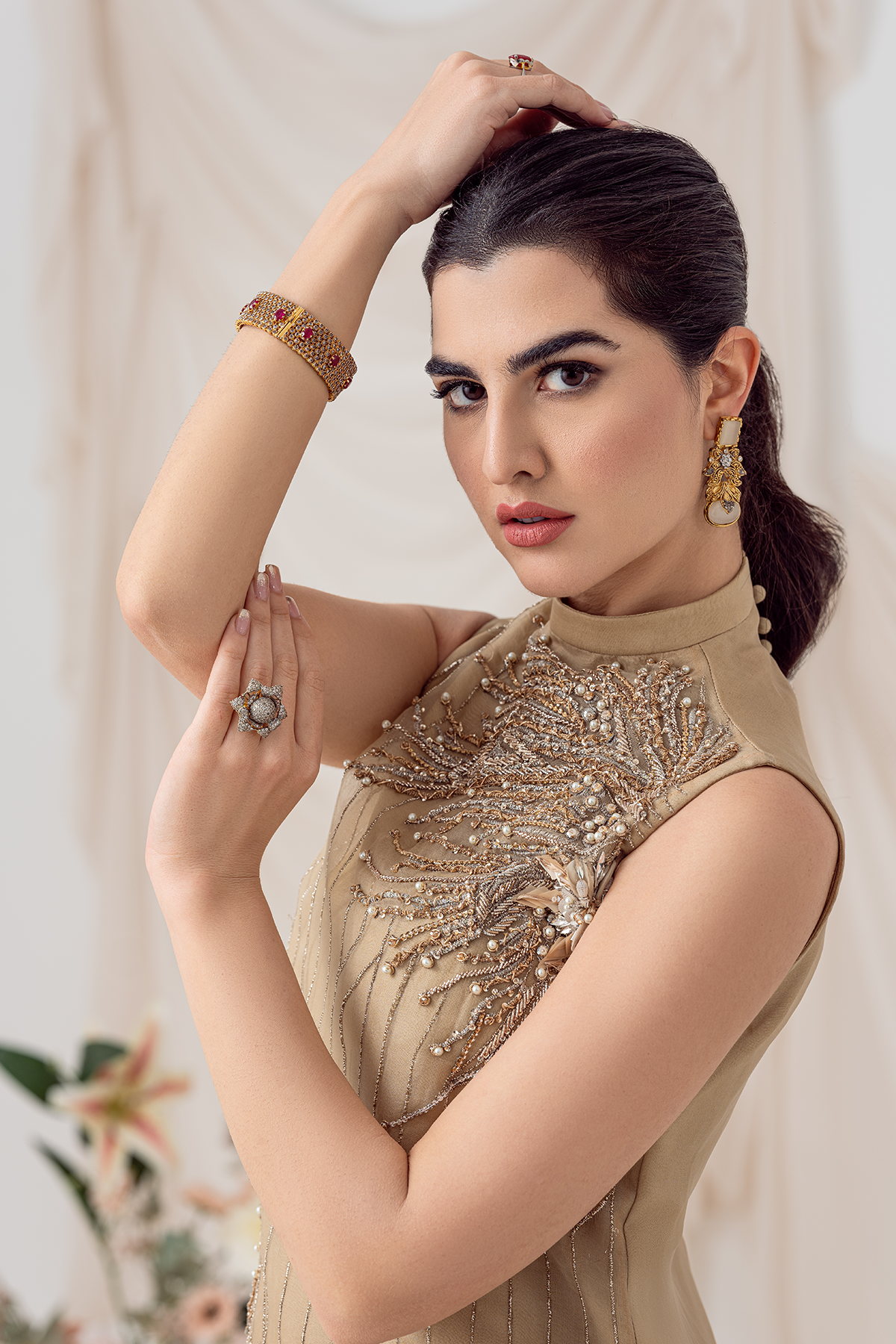 Ayesha and Usman | Balcony Luxury Pret | SAFARI by Ayesha and Usman - Designer Dress - Type: Ladies Clothes - Available at Libayah - 100% Original