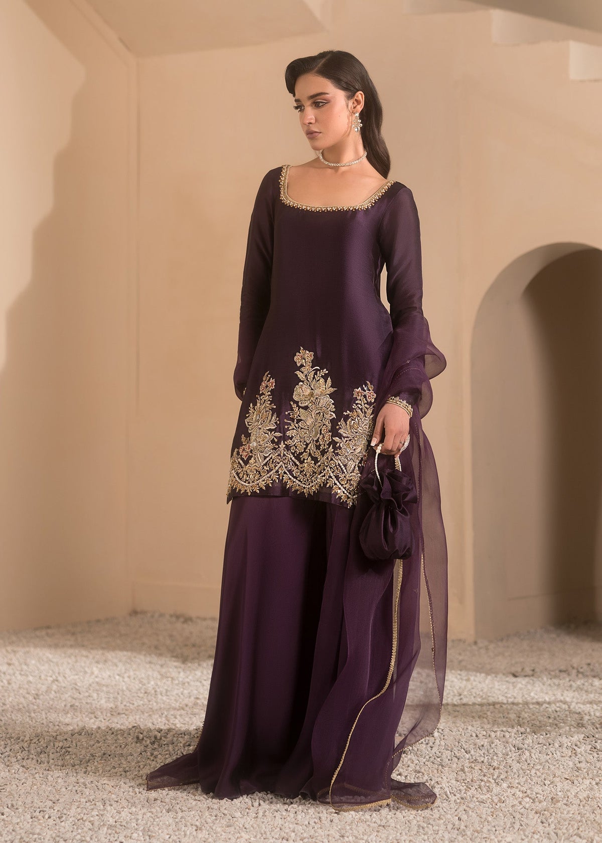 Mahum Asad | Breaking the Bar | Sweetheart by Mahum Asad - Designer Dress - Type: Ladies Clothes - Available at Libayah - 100% Original