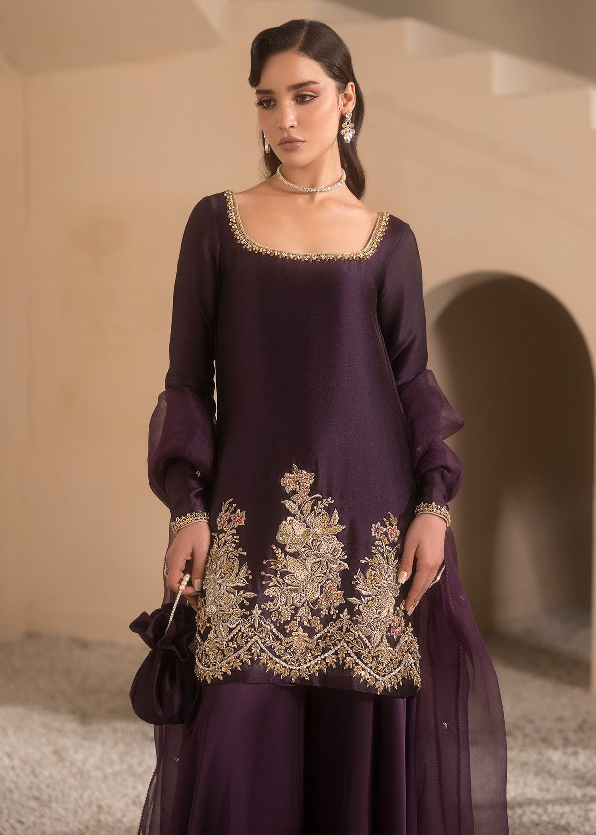 Mahum Asad | Breaking the Bar | Sweetheart by Mahum Asad - Designer Dress - Type: Ladies Clothes - Available at Libayah - 100% Original