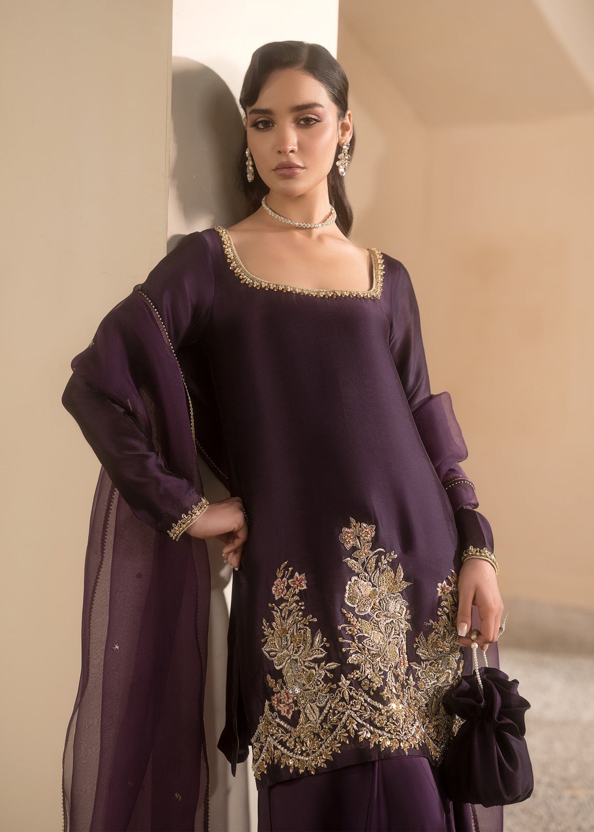 Mahum Asad | Breaking the Bar | Sweetheart by Mahum Asad - Designer Dress - Type: Ladies Clothes - Available at Libayah - 100% Original