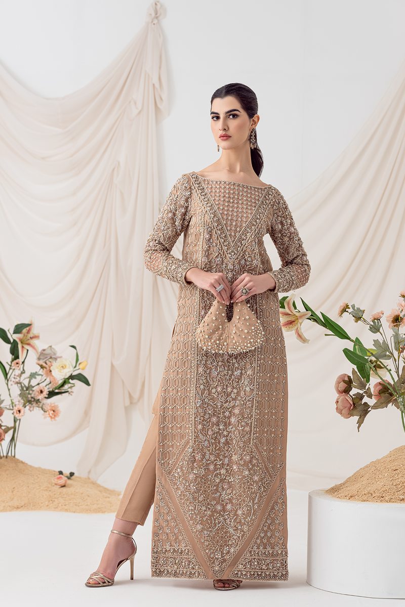 Ayesha and Usman | Balcony Luxury Pret | ROSE CLOUD by Ayesha and Usman - Designer Dress - Type: Ladies Clothes - Available at Libayah - 100% Original