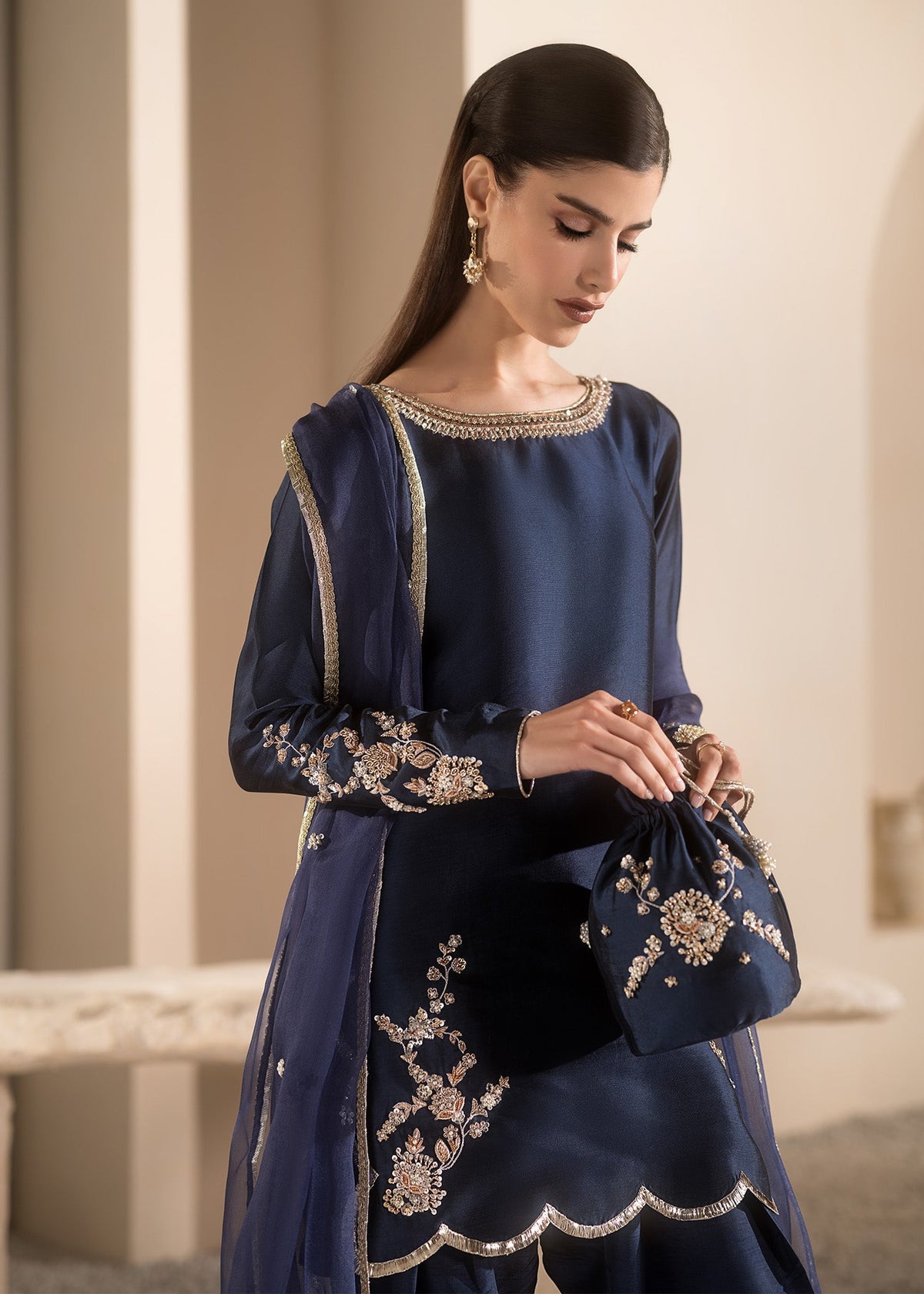 Mahum Asad | Breaking the Bar | Diva by Mahum Asad - Designer Dress - Type: Ladies Clothes - Available at Libayah - 100% Original