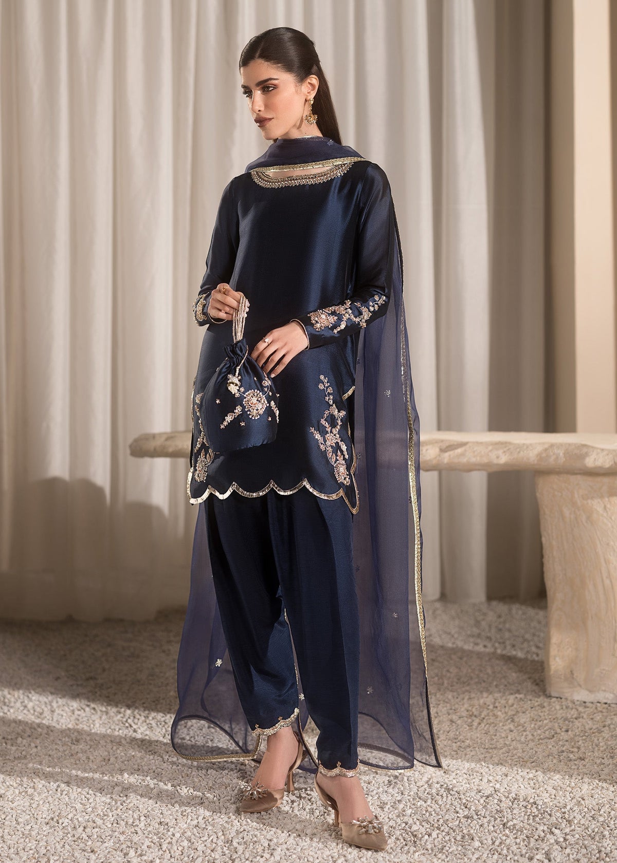 Mahum Asad | Breaking the Bar | Diva by Mahum Asad - Designer Dress - Type: Ladies Clothes - Available at Libayah - 100% Original