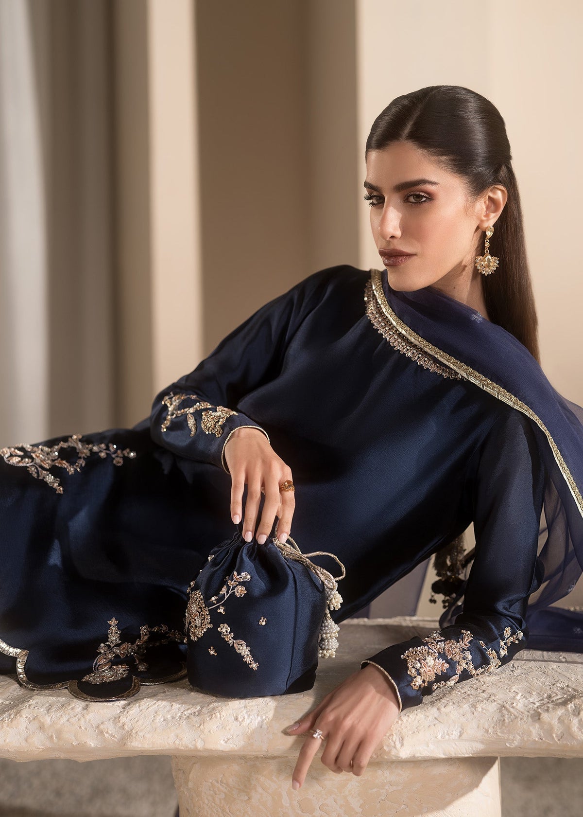 Mahum Asad | Breaking the Bar | Diva by Mahum Asad - Designer Dress - Type: Ladies Clothes - Available at Libayah - 100% Original