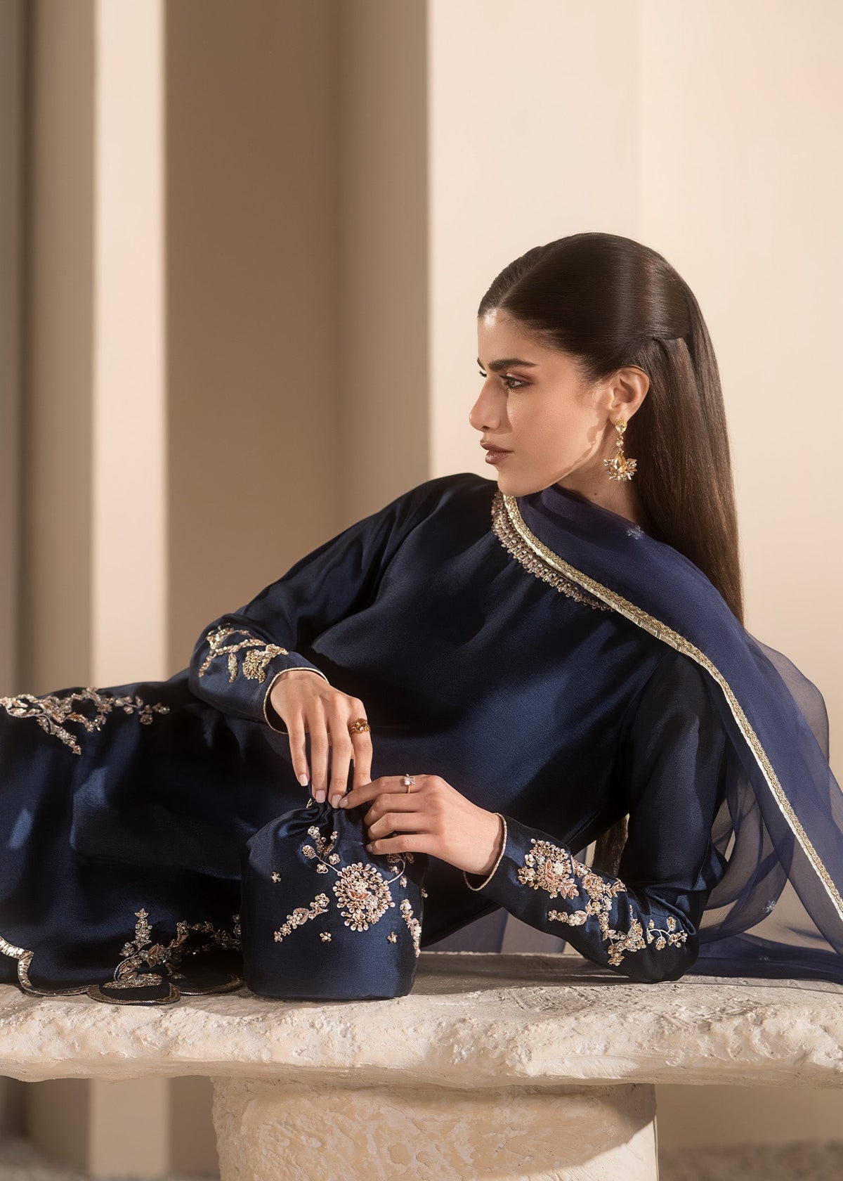 Mahum Asad | Breaking the Bar | Diva by Mahum Asad - Designer Dress - Type: Ladies Clothes - Available at Libayah - 100% Original