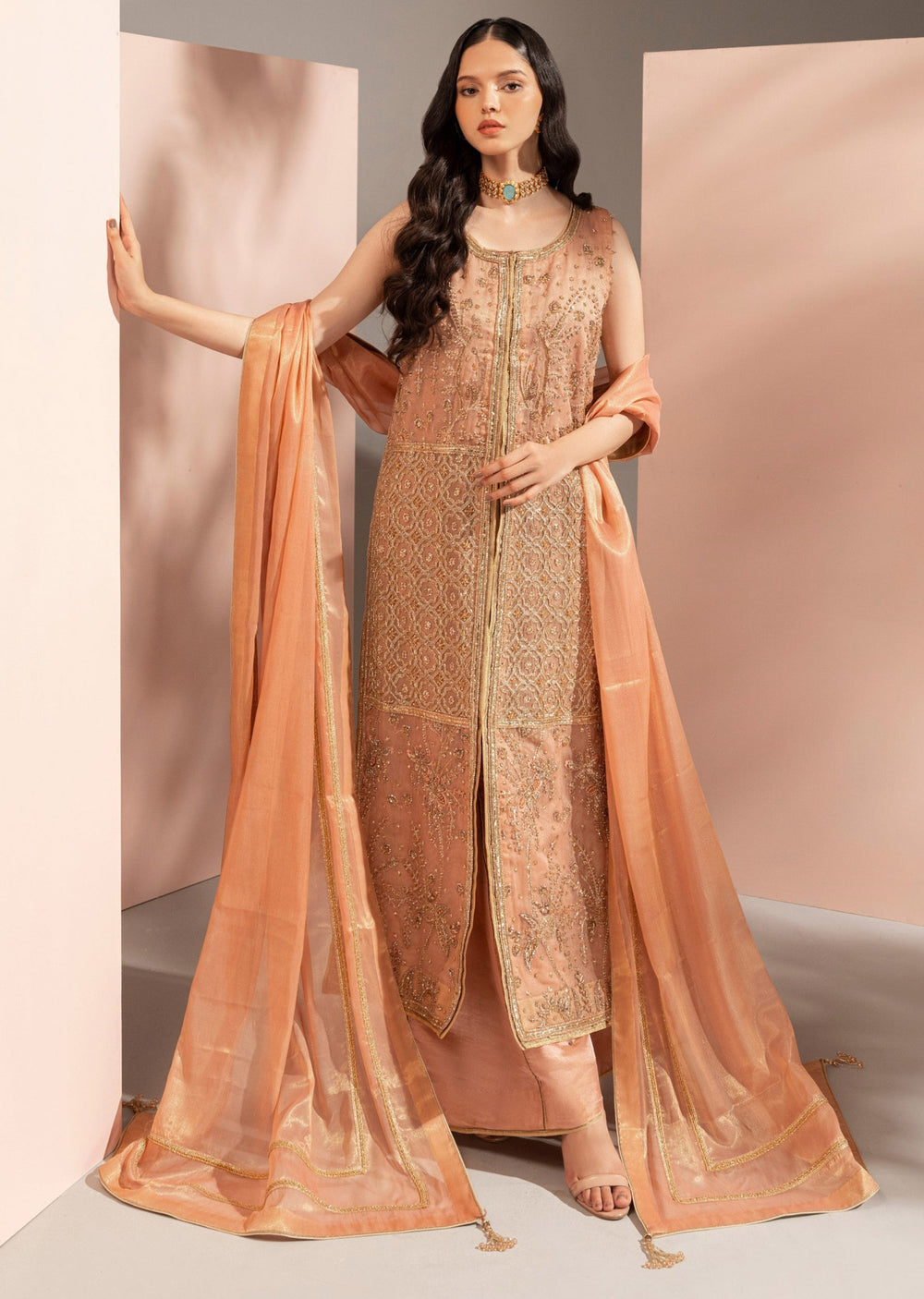 Laj | Mehtab Luxury Wear | LAYA by Laj - Designer Dress - Type: Ladies Clothes - Available at Libayah - 100% Original