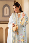 Maryam Hussain | Luxury Lawn 25 | Ocean by Maryam Hussain - Designer Dress - Type: Ladies Clothes - Available at Libayah - 100% Original