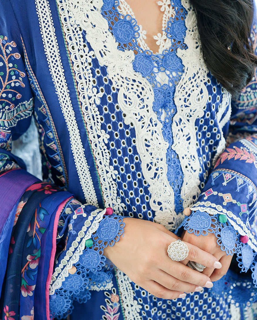Mushq | Amoi Luxury Lawn | Moonlit Dreams - by Libayah - Registered Vendor of : Mushq - 100% Original Designer Dress