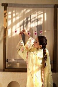 Maryam Hussain | Luxury Lawn 25 | Lemon Garden by Maryam Hussian - Designer Dress - Type: Ladies Clothes - Available at Libayah - 100% Original