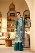 Maryam Hussain | Luxury Lawn 25 | Seashell by Maryam Hussain - Designer Dress - Type: Ladies Clothes - Available at Libayah - 100% Original