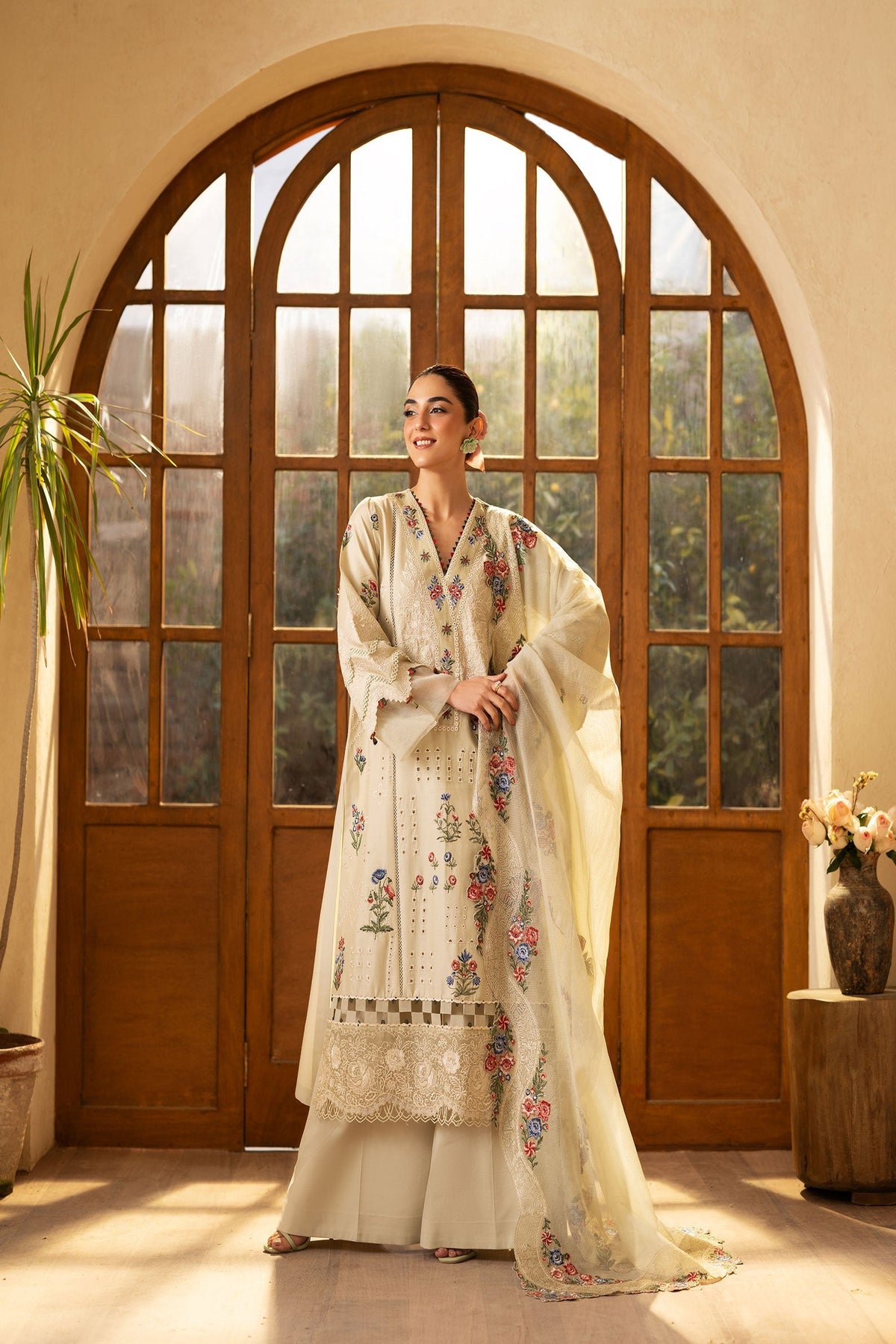 Maryam Hussain | Luxury Lawn 25 | Mint by Maryam Hussain - Designer Dress - Type: Ladies Clothes - Available at Libayah - 100% Original