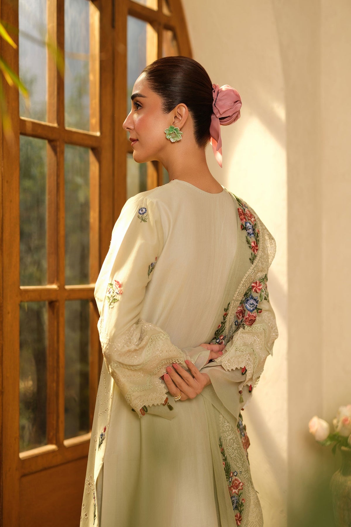 Maryam Hussain | Luxury Lawn 25 | Mint by Maryam Hussain - Designer Dress - Type: Ladies Clothes - Available at Libayah - 100% Original