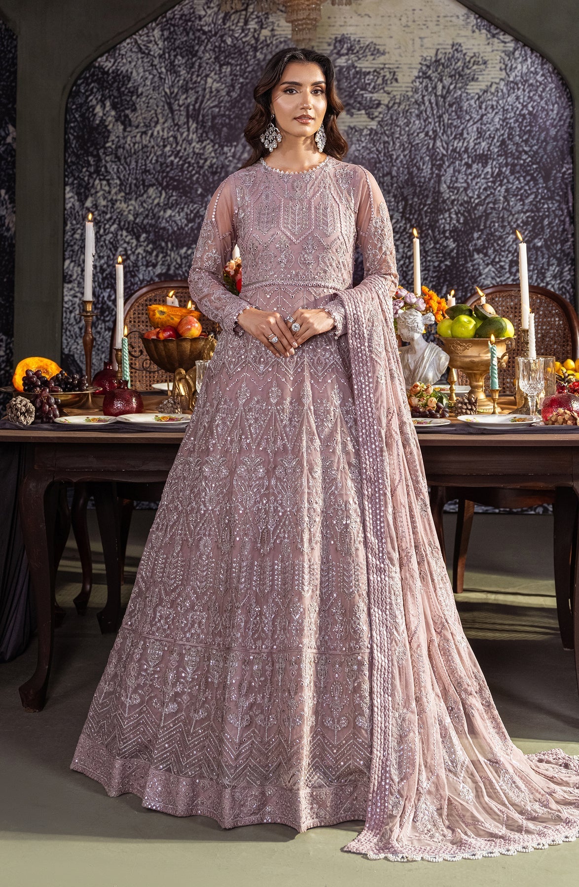 Zarif | Heritage Formals | ZHF 03 MERAKI by Zarif - Designer Dress - Type: Ladies Clothes - Available at Libayah - 100% Original
