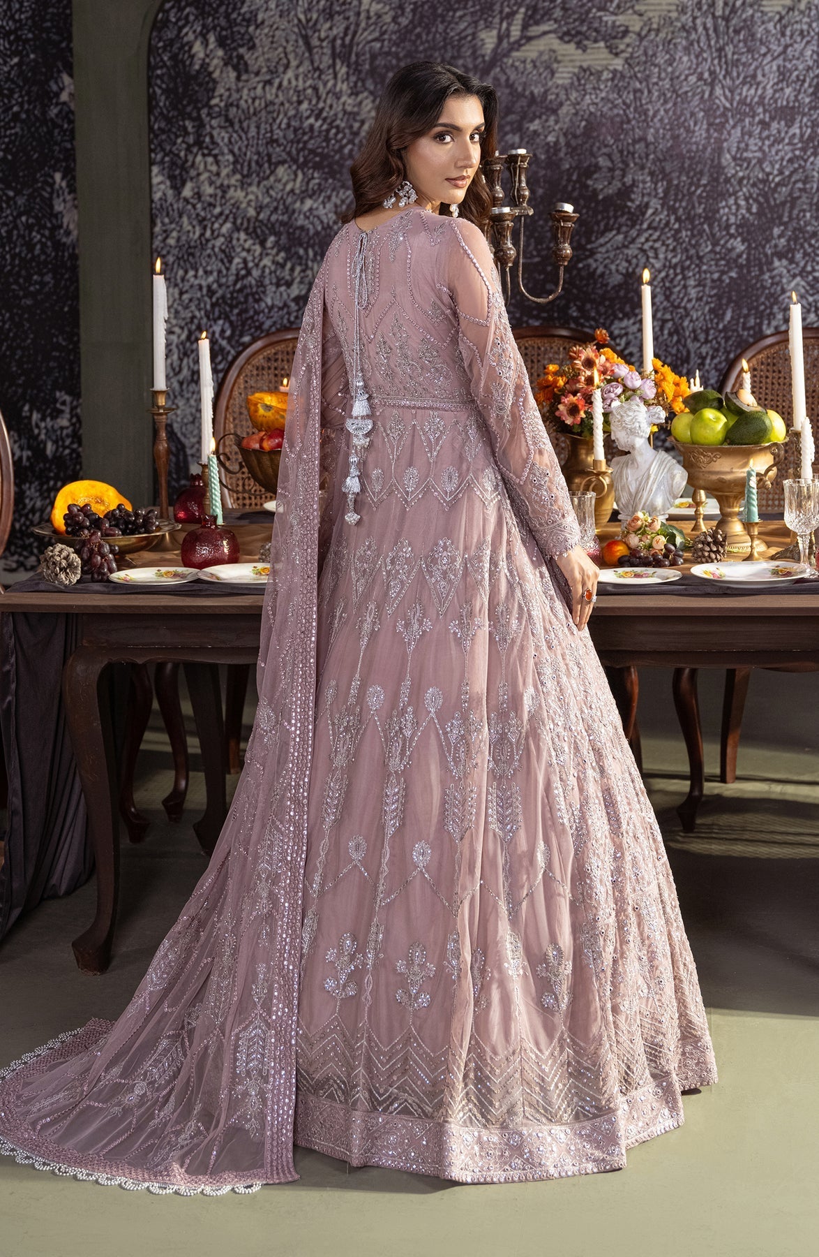 Zarif | Heritage Formals | ZHF 03 MERAKI by Zarif - Designer Dress - Type: Ladies Clothes - Available at Libayah - 100% Original