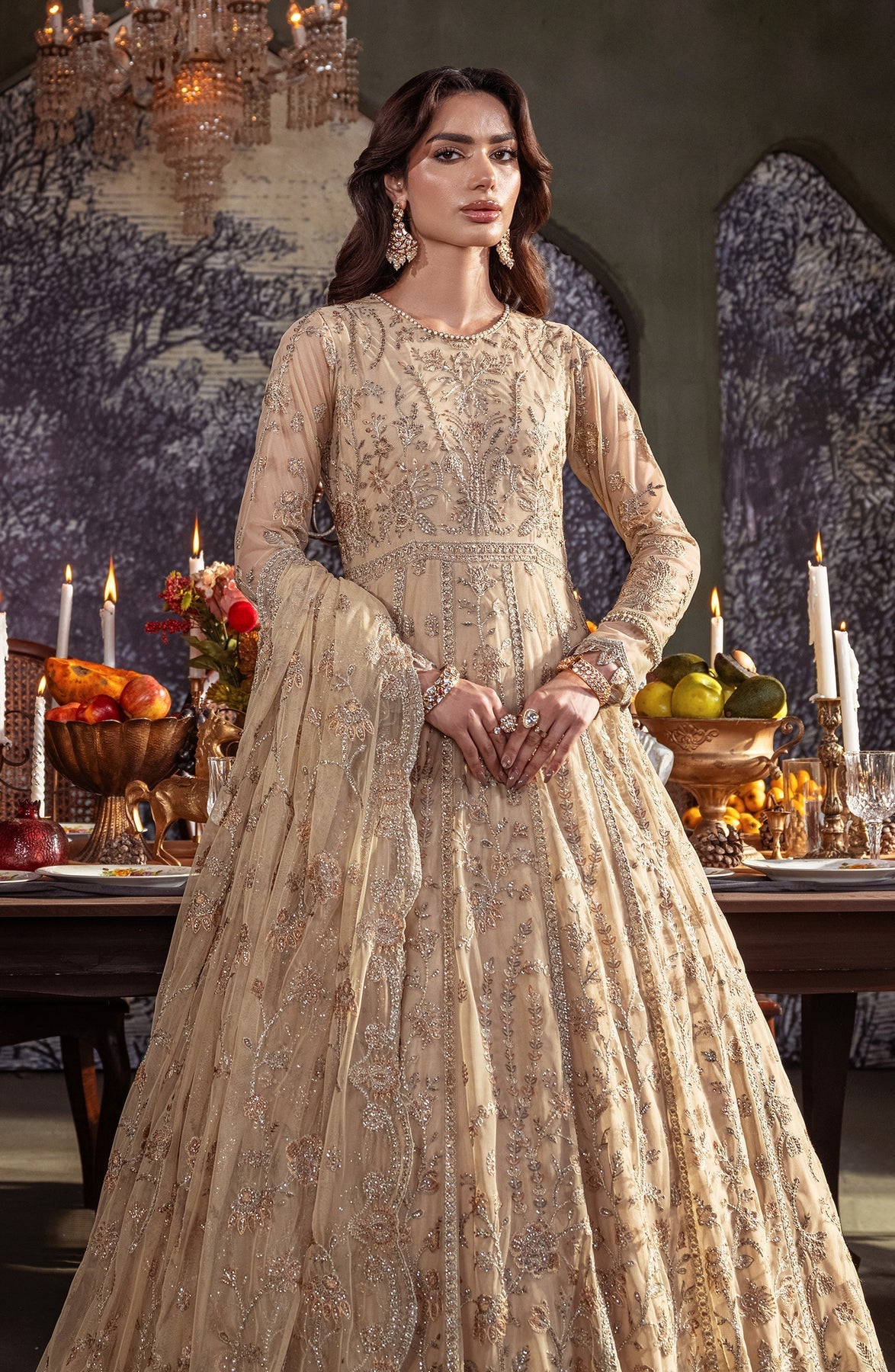 Zarif | Heritage Formals | ZHF 01 AVELINA by Zarif - Designer Dress - Type: Ladies Clothes - Available at Libayah - 100% Original