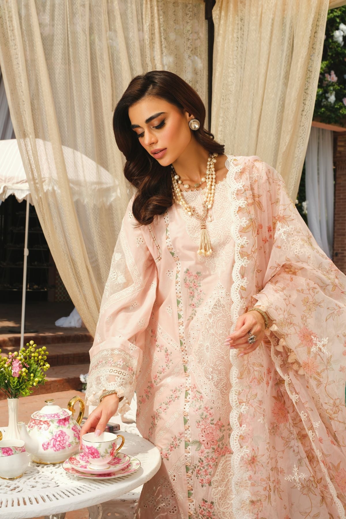 Paras by Pasha | La Gardenia | PR1: Eden Rose by Paras by Pasha - Designer Dress - Type: Ladies Clothes - Available at Libayah - 100% Original