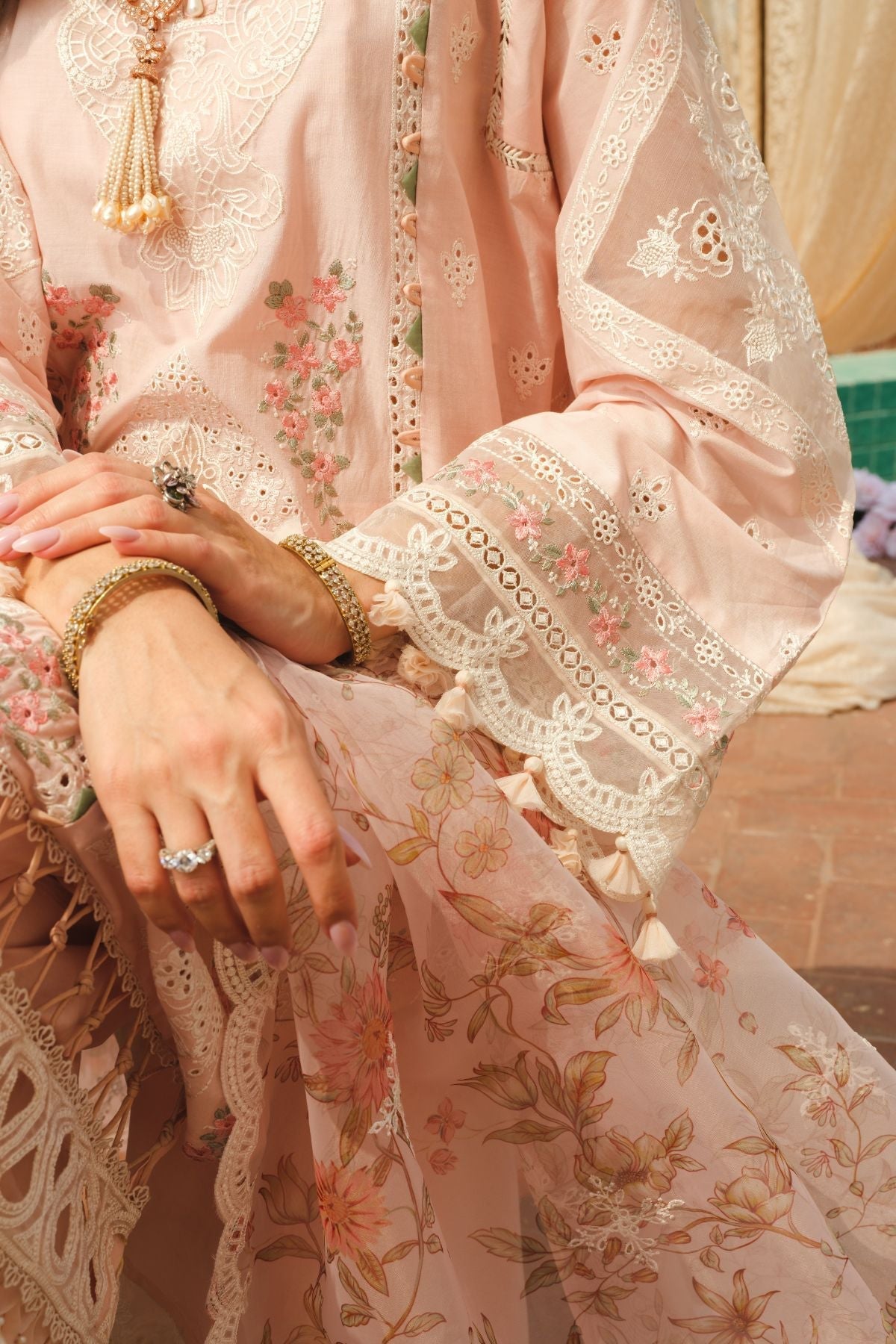 Paras by Pasha | La Gardenia | PR1: Eden Rose by Paras by Pasha - Designer Dress - Type: Ladies Clothes - Available at Libayah - 100% Original
