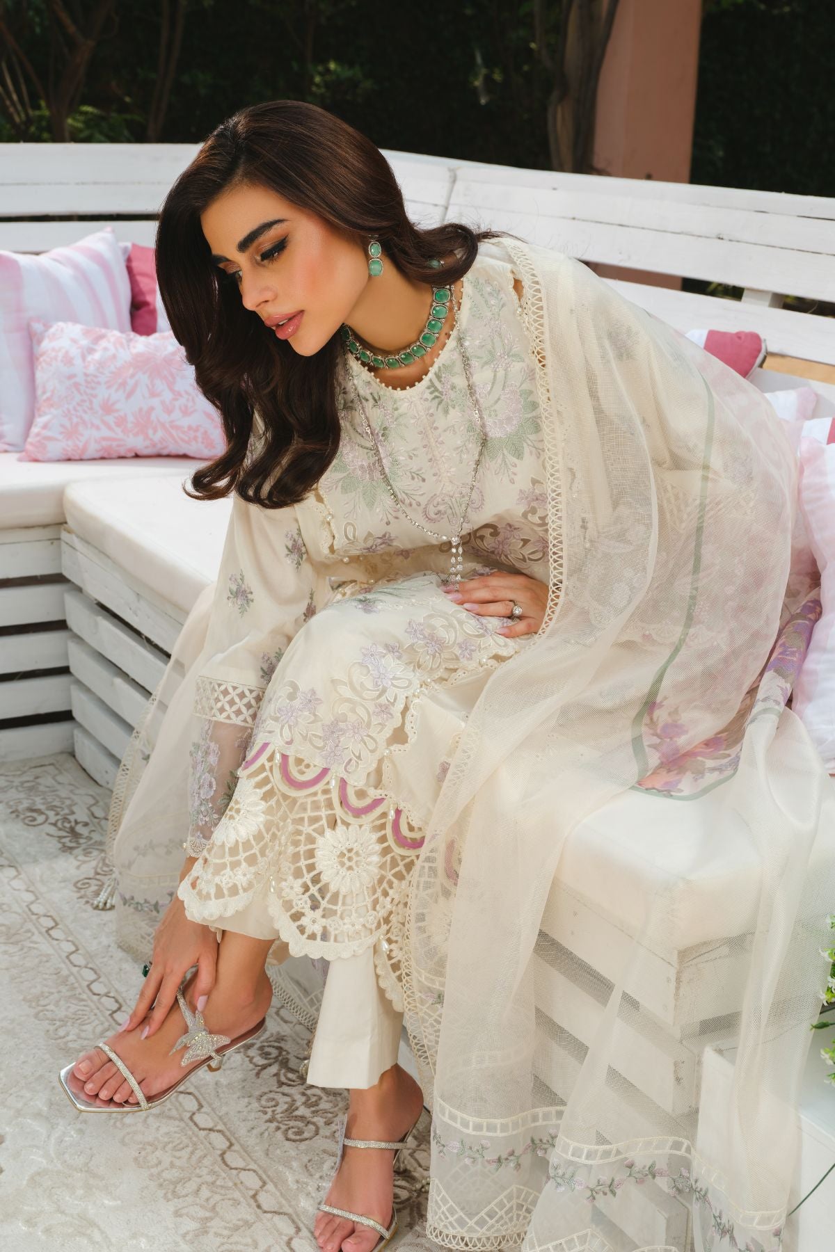 Paras by Pasha | La Gardenia | PR3: Daisy Dreams by Paras by Pasha - Designer Dress - Type: Ladies Clothes - Available at Libayah - 100% Original