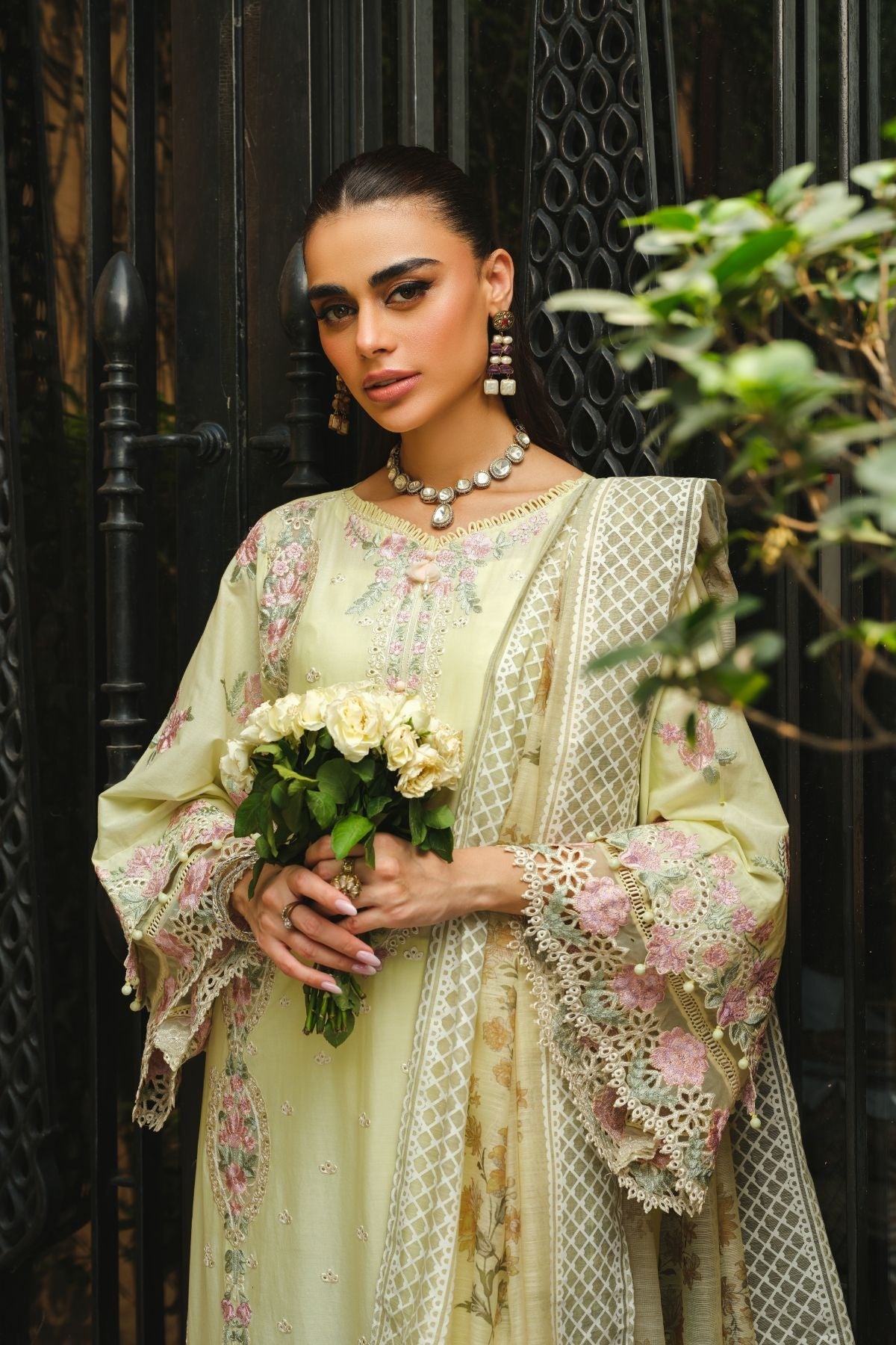 Paras by Pasha | La Gardenia | PR4: Daffodil Dew by Paras by Pasha - Designer Dress - Type: Ladies Clothes - Available at Libayah - 100% Original