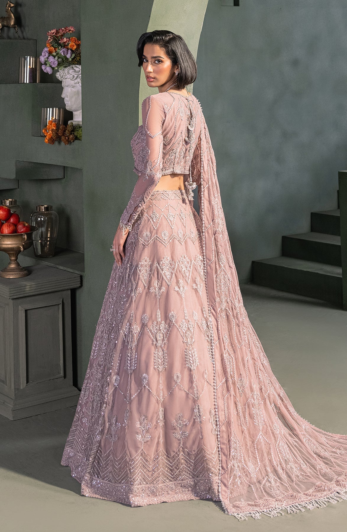 Zarif | Heritage Formals | ZHF 03 MERAKI by Zarif - Designer Dress - Type: Ladies Clothes - Available at Libayah - 100% Original
