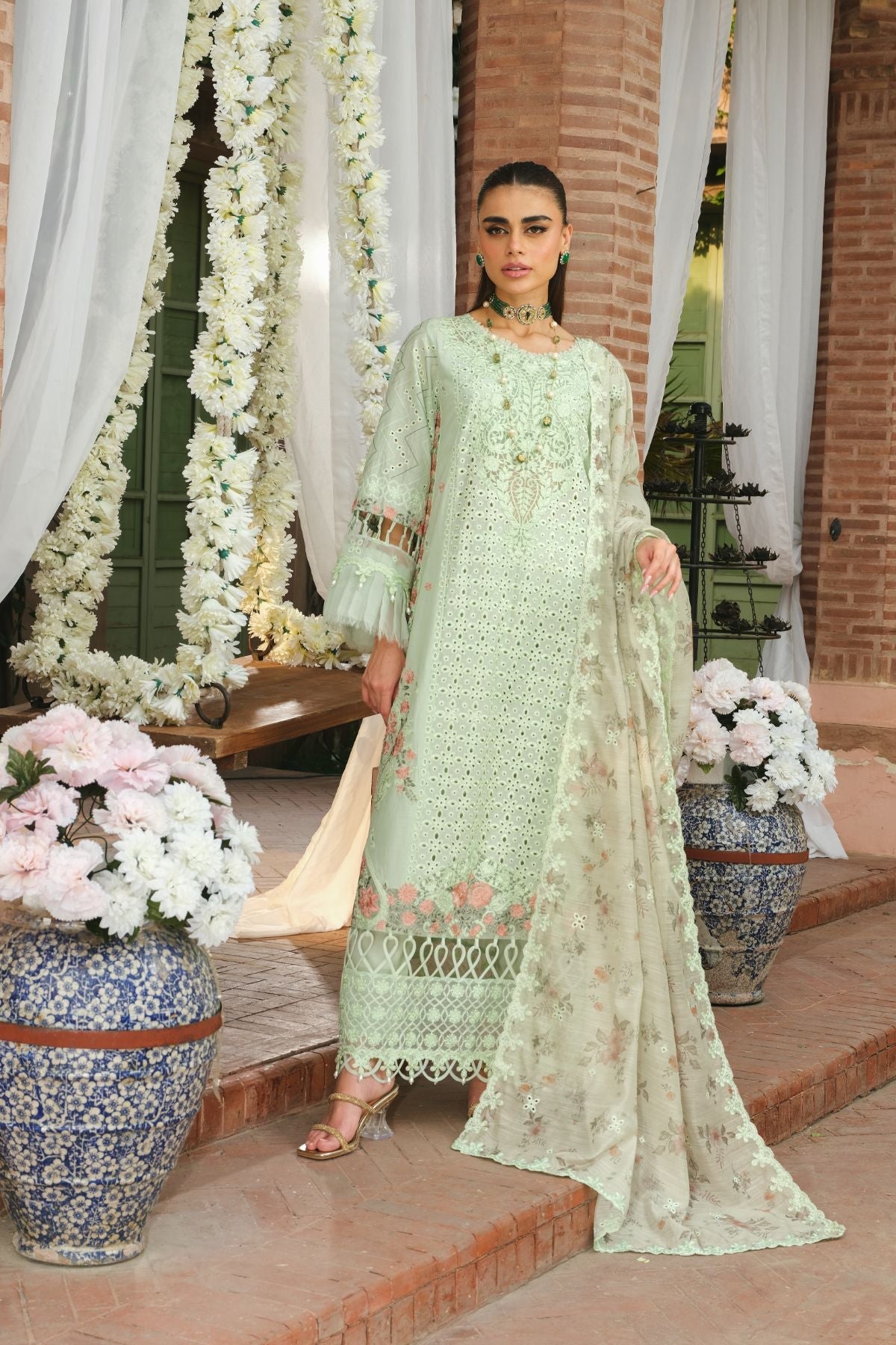 Paras by Pasha | La Gardenia | PR6: Blissful Breeze by Paras by Pasha - Designer Dress - Type: Ladies Clothes - Available at Libayah - 100% Original