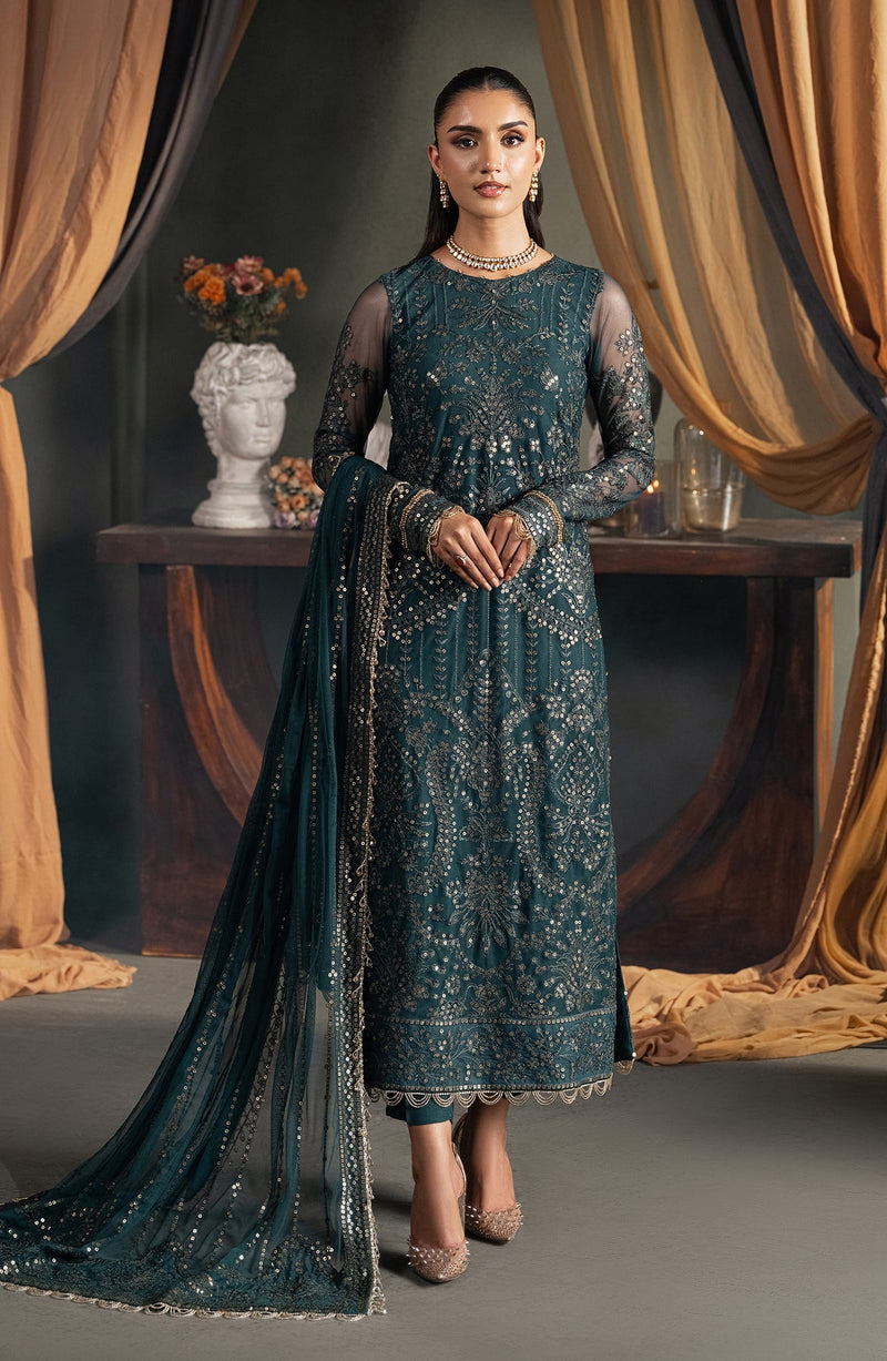 Zarif | Heritage Formals | ZHF 04 ARHA by Zarif - Designer Dress - Type: Ladies Clothes - Available at Libayah - 100% Original