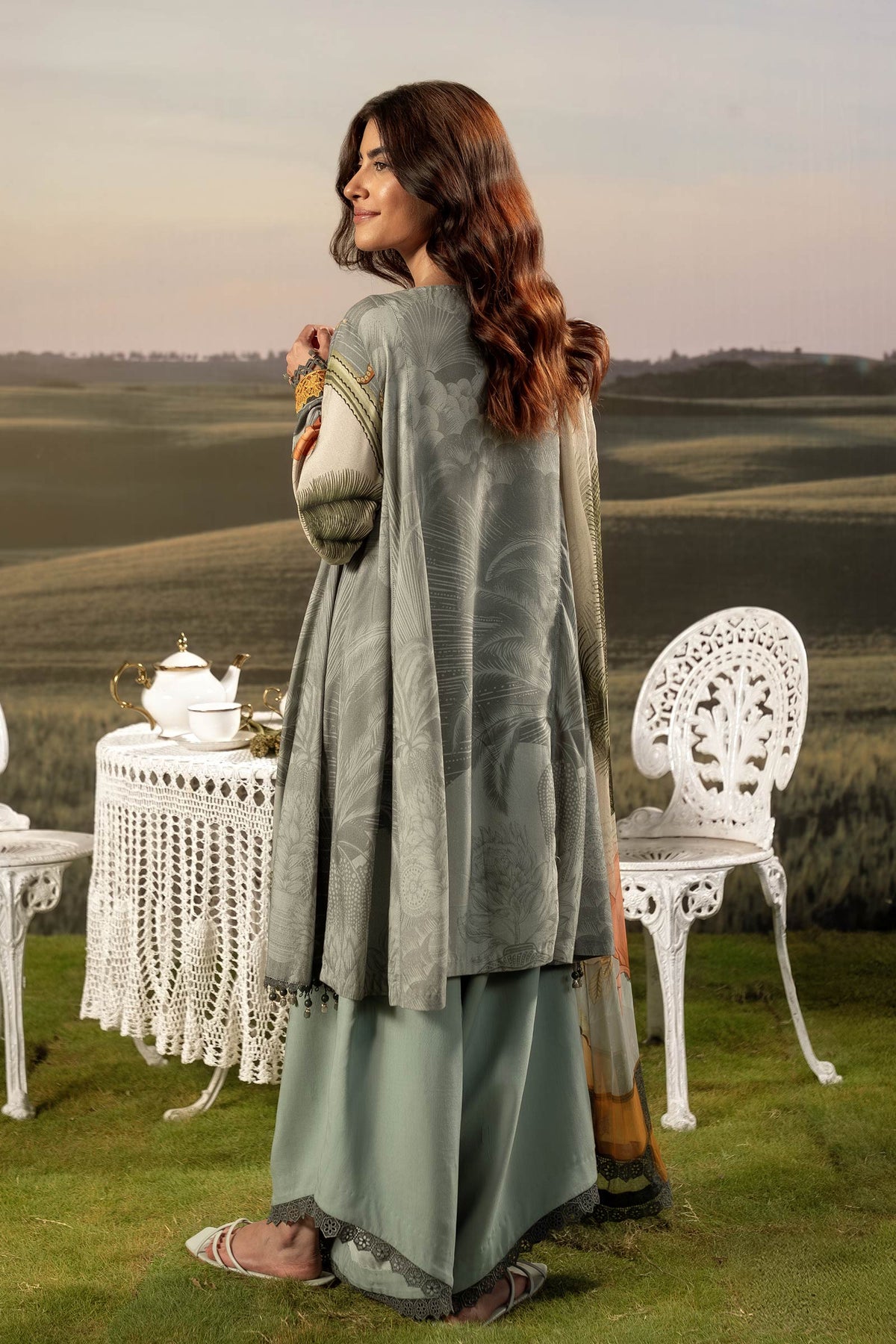 Maria B | Basics Winter 25 | MB-PFUS25-06A by Maria B - Designer Dress  - Type : Ladies Clothes - Available at Libayah - 100% Original 