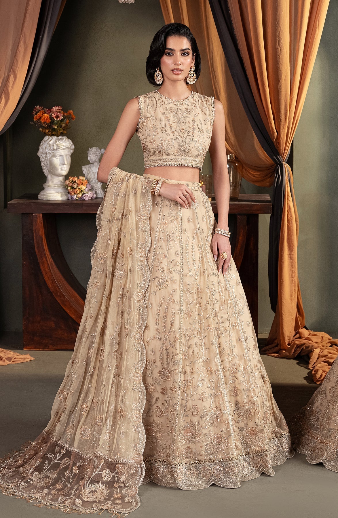 Zarif | Heritage Formals | ZHF 01 AVELINA by Zarif - Designer Dress - Type: Ladies Clothes - Available at Libayah - 100% Original