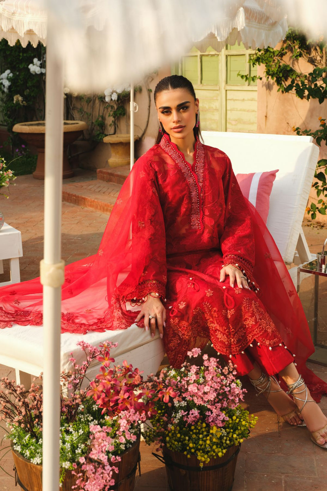 Paras by Pasha | La Gardenia | PR5: Cherry Blossom by Paras by Pasha - Designer Dress - Type: Ladies Clothes - Available at Libayah - 100% Original