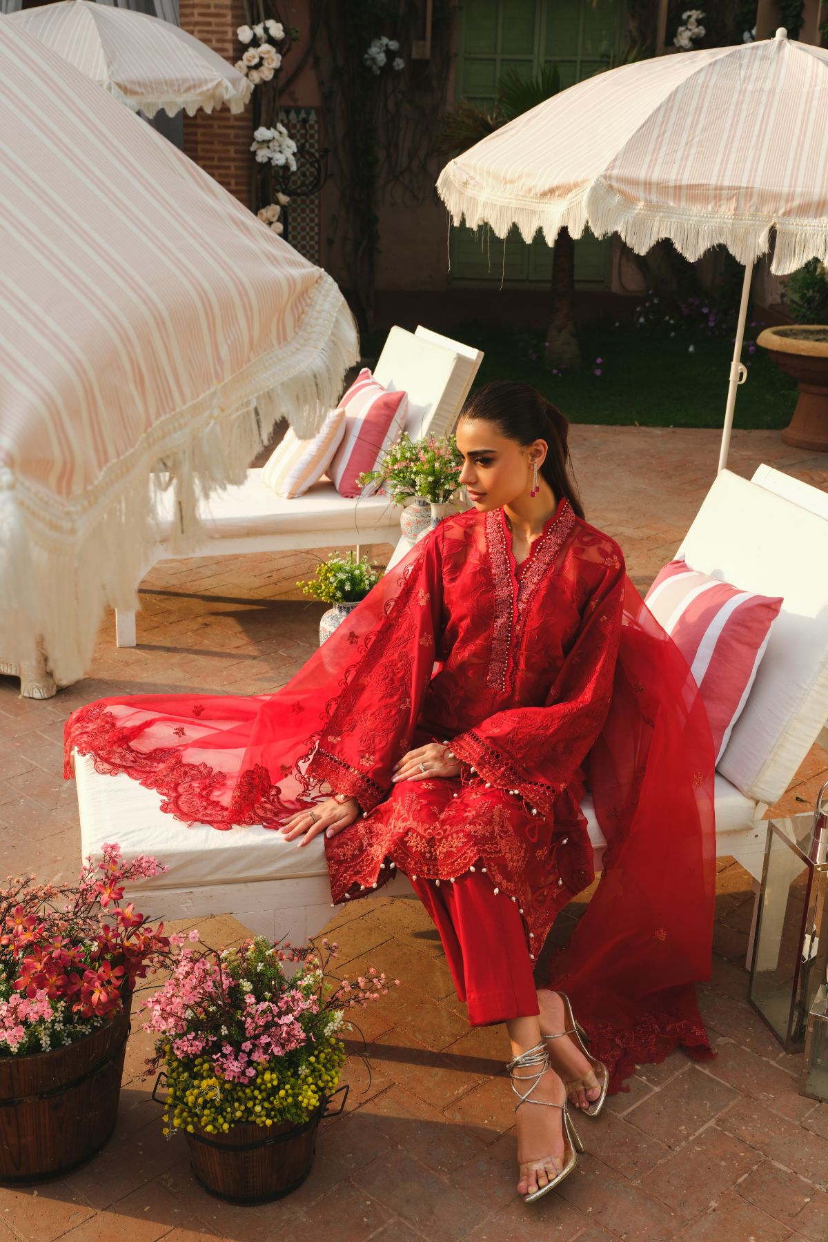 Paras by Pasha | La Gardenia | PR5: Cherry Blossom by Paras by Pasha - Designer Dress - Type: Ladies Clothes - Available at Libayah - 100% Original