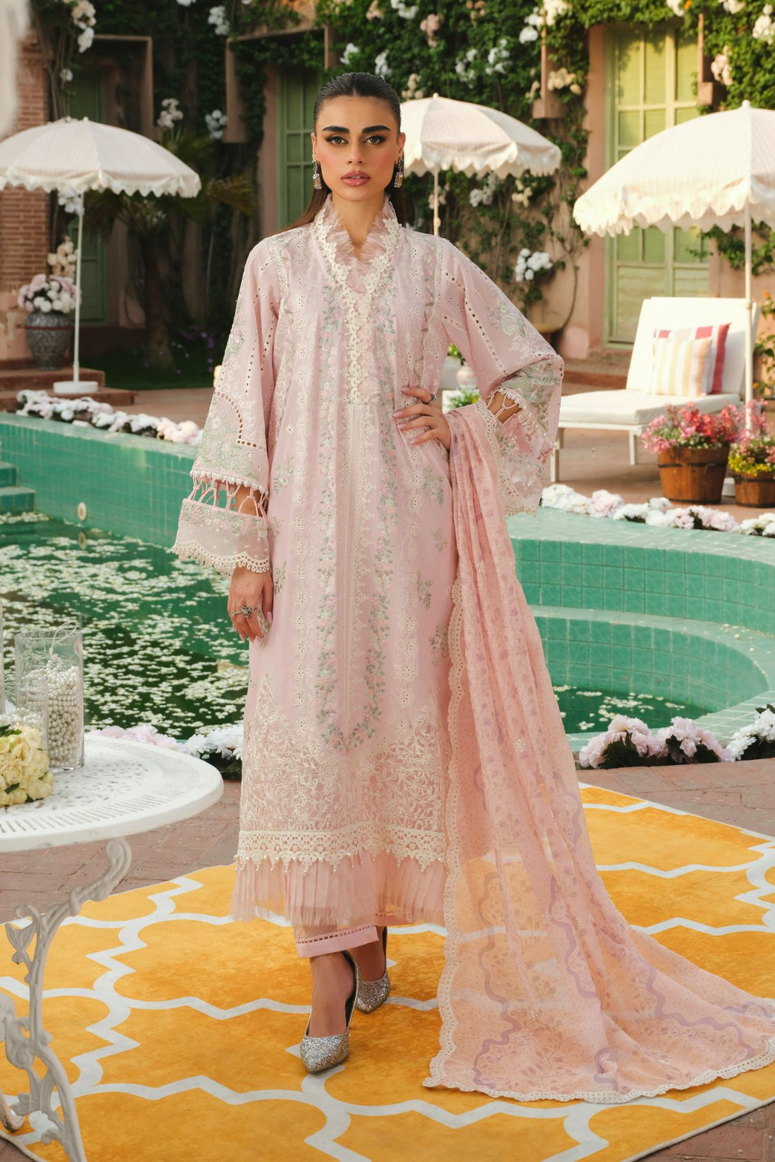 Paras by Pasha | La Gardenia | PR7: Lotus Bloom by Paras by Pasha - Designer Dress - Type: Ladies Clothes - Available at Libayah - 100% Original