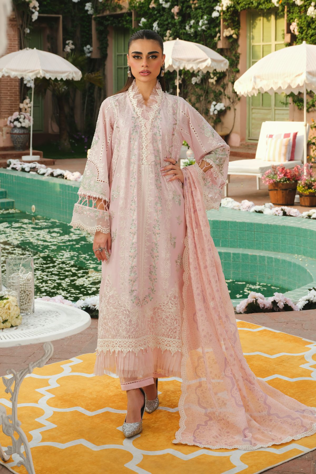 Paras by Pasha | La Gardenia | PR7: Lotus Bloom by Paras by Pasha - Designer Dress - Type: Ladies Clothes - Available at Libayah - 100% Original