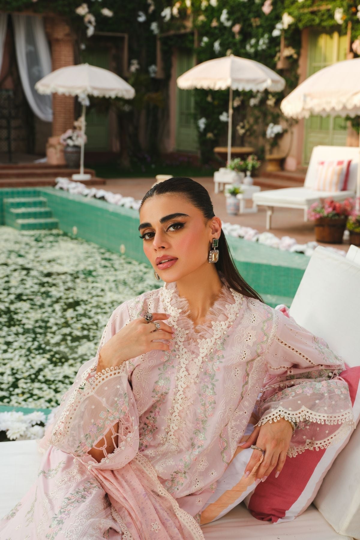 Paras by Pasha | La Gardenia | PR7: Lotus Bloom by Paras by Pasha - Designer Dress - Type: Ladies Clothes - Available at Libayah - 100% Original